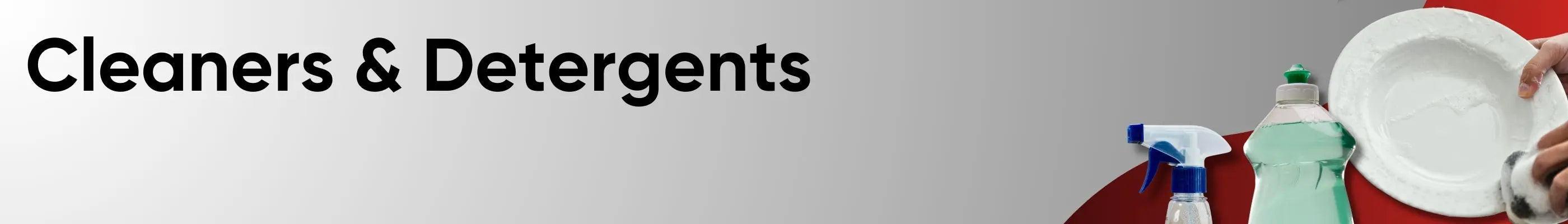 Cleaners & Detergents