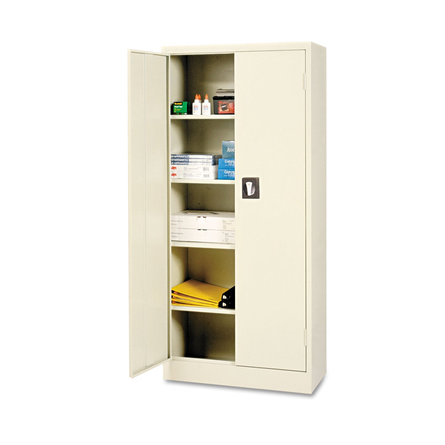 Space Saver Storage Cabinet | 66"H | Putty
