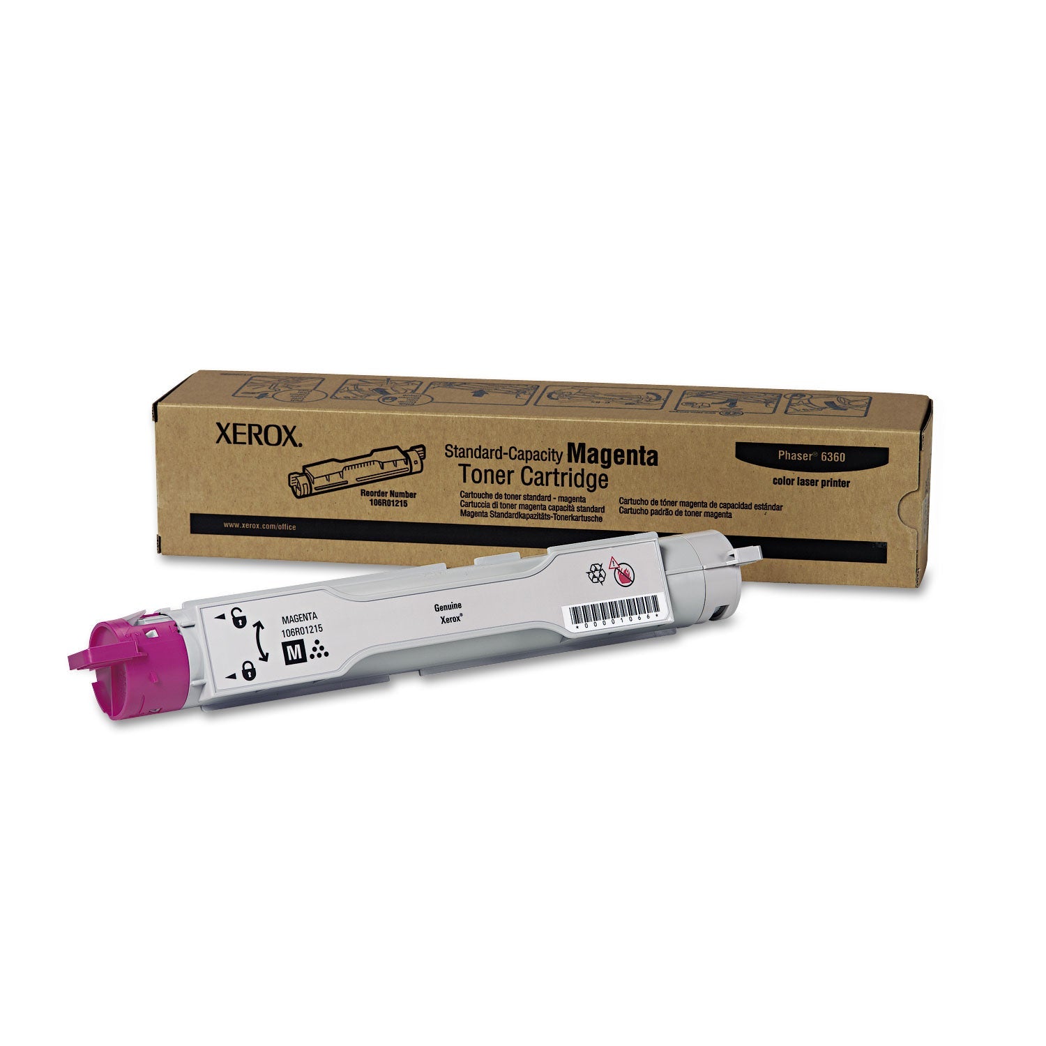 Toner | 5,000 Pages | Magenta | Xerox® 106r01215