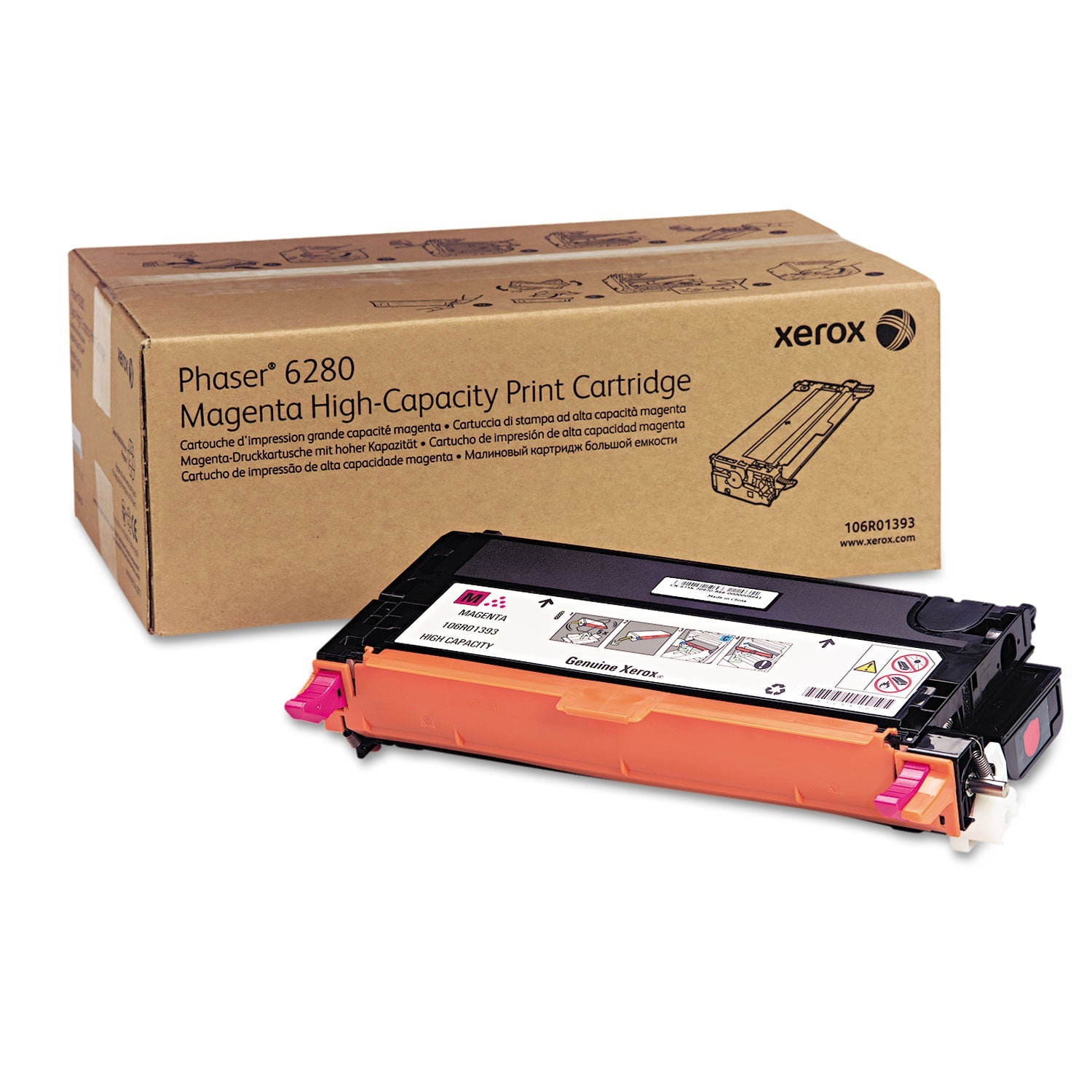 High-Yield Toner | 5,900 Pages | Magenta | Xerox®