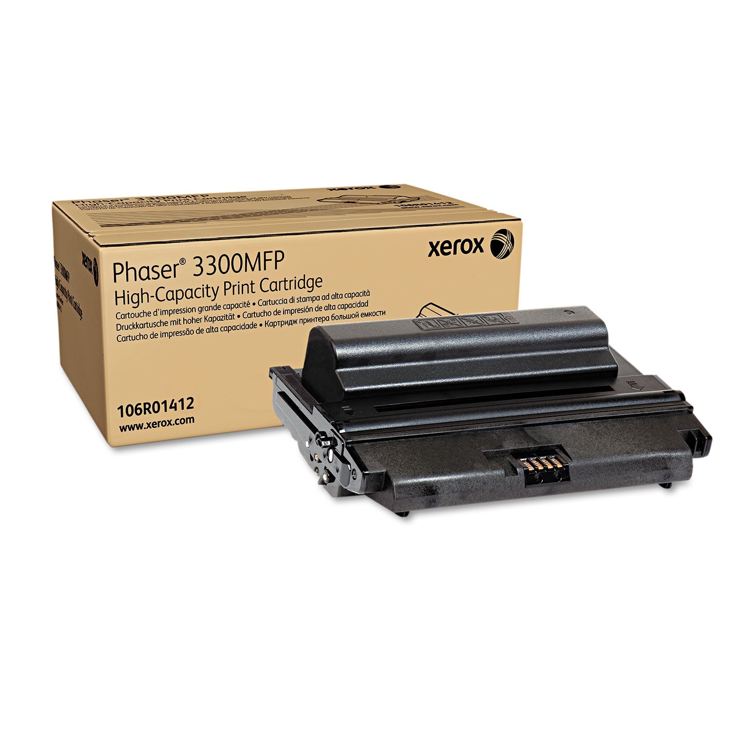 High-Yield Toner | 8,000 Pages | Black | Xerox®