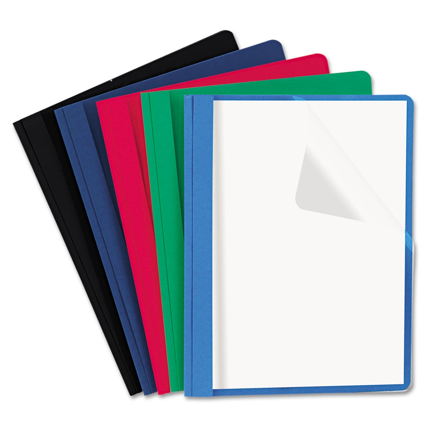 Clear Front Report Cover | 25/Box, Assorted