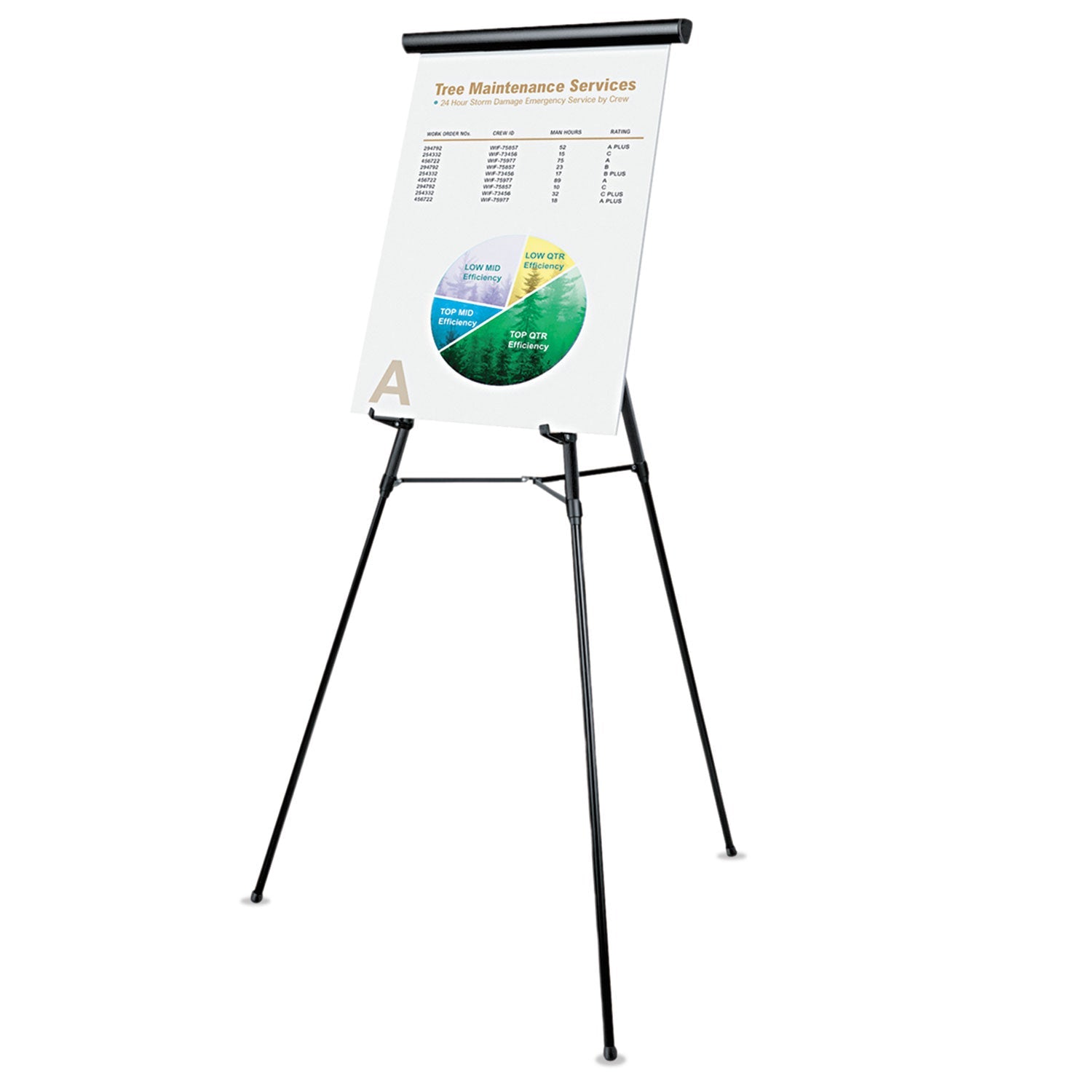 3-Leg Telescoping Easel | Adjusts to 64"