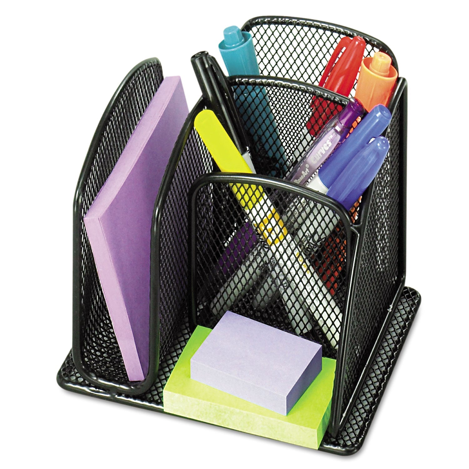 Onyx Mesh Mini Organizer | 3-Compartment