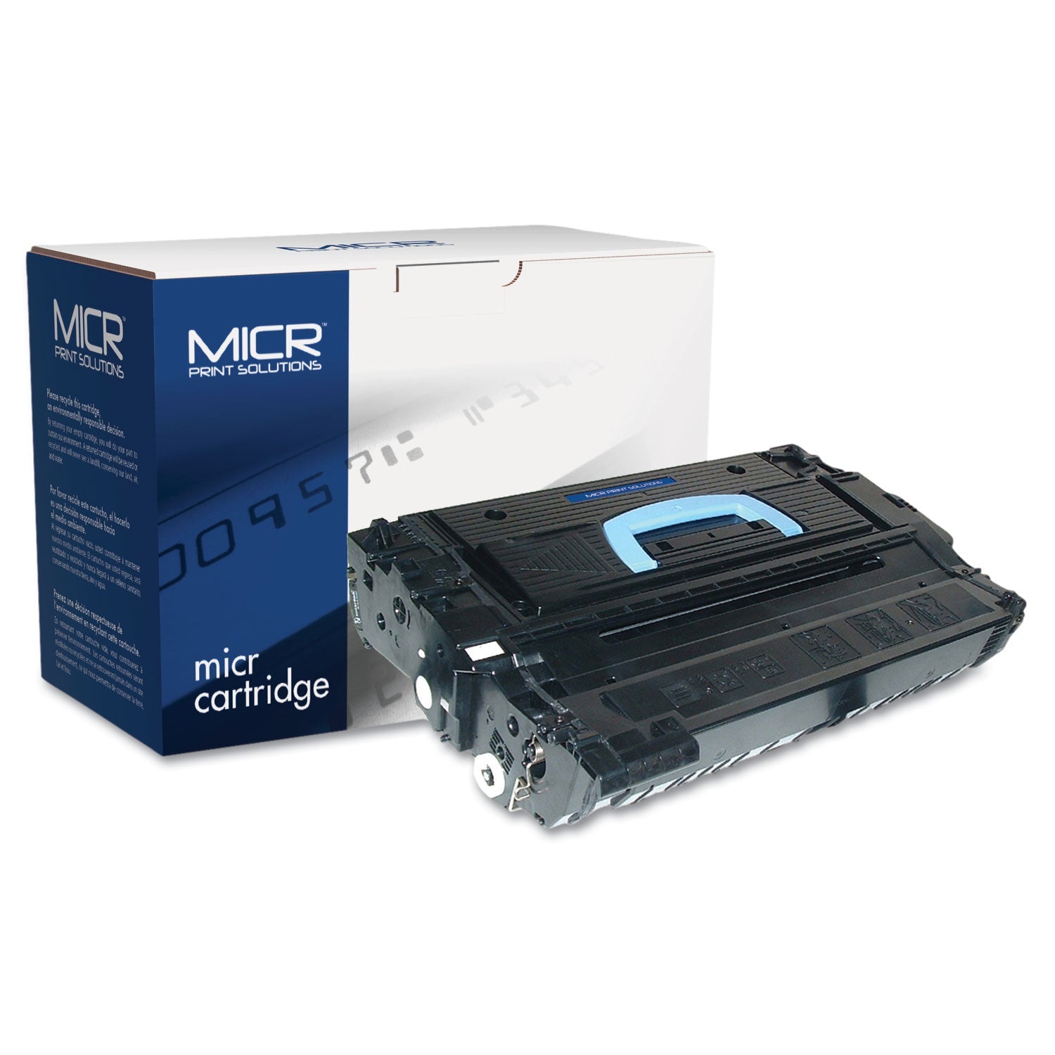 MICR Print Solutions Compatible C8543X(M) (43XM) High-Yield MICR Toner, 30,000 Page-Yield, Black - Bloom Skins