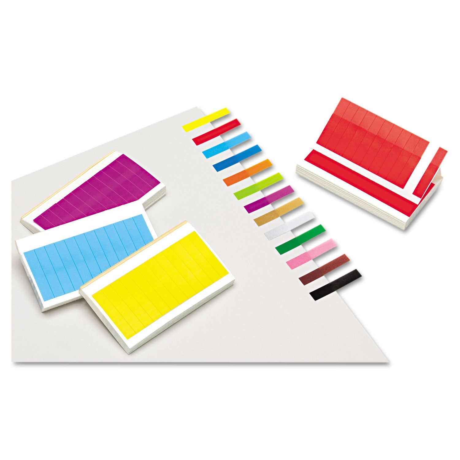 Redi-Tag® Removable/reusable Page Flags, 13 Assorted Colors, 240 Flags/pack