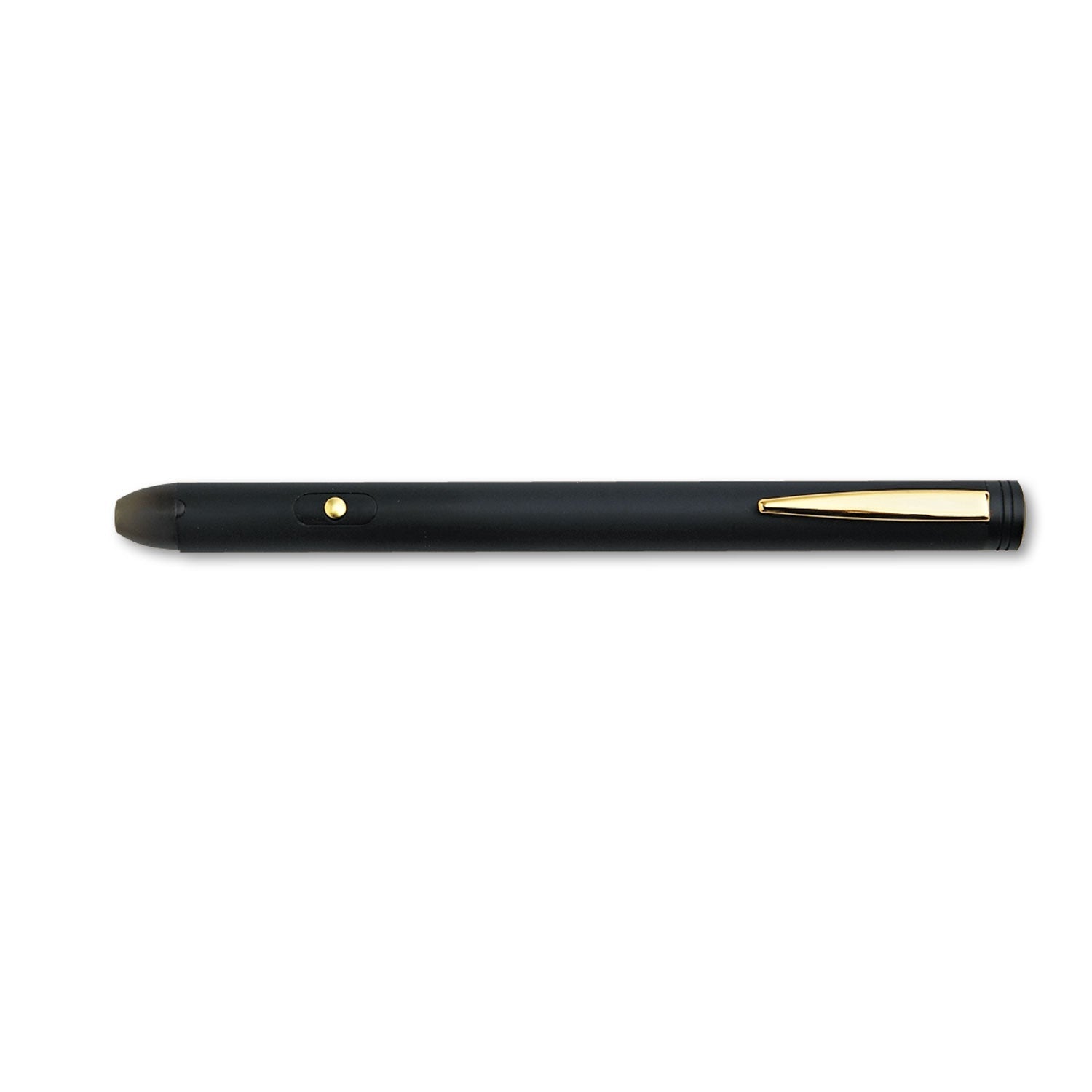Quartet® General Purpose Metal Laser Pointer, Class 3a, Projects 1,148 Ft, Black