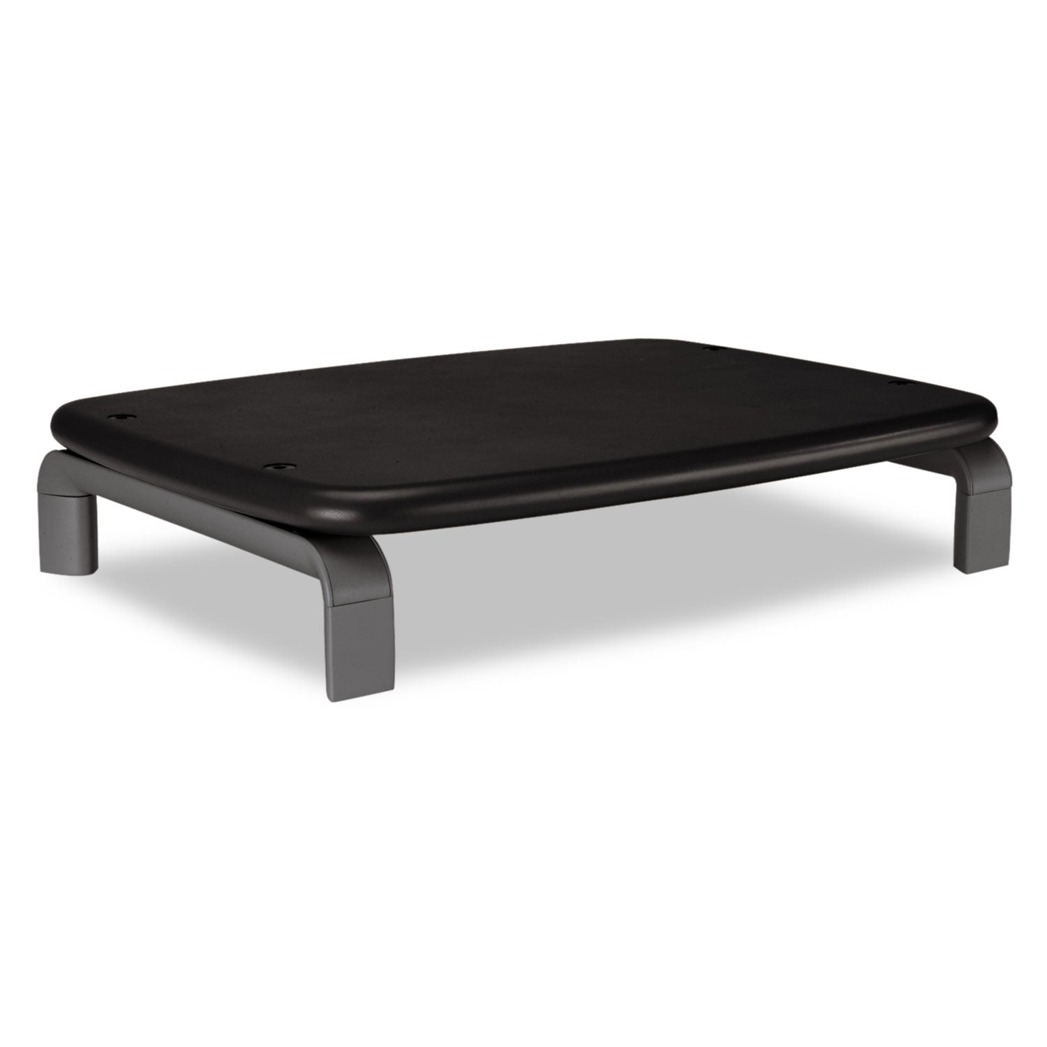Kensington® Monitor Stand With Smartfit, For 21" Monitors, 11.5" X 9" X 3", Black/gray, Supports 80 Lbs
