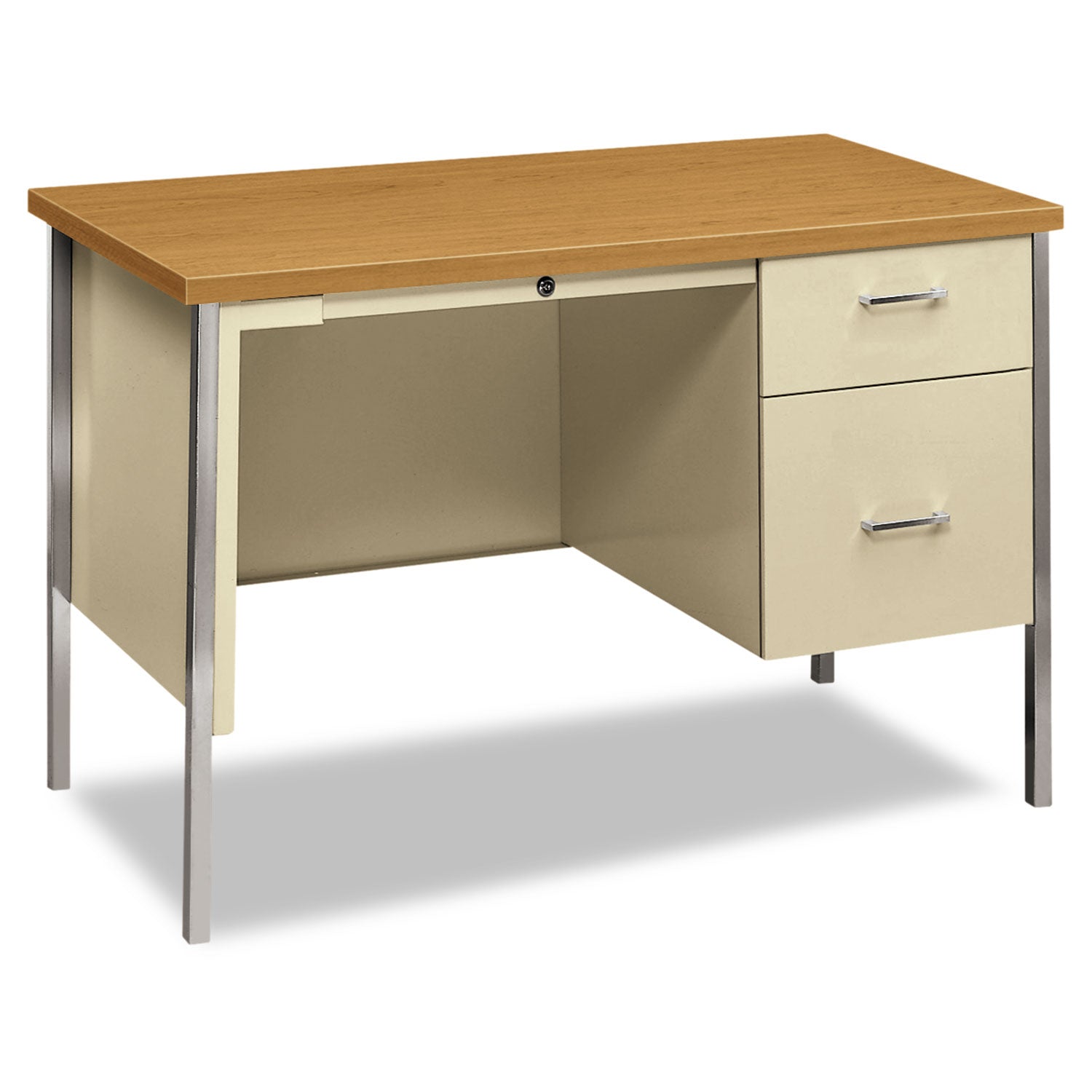 HON 34000 Series Right Pedestal Desk | Harvest
