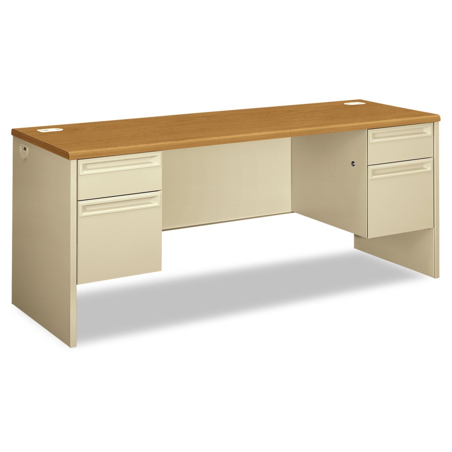 Kneespace Credenza | HON 38000, Harvest/Putty