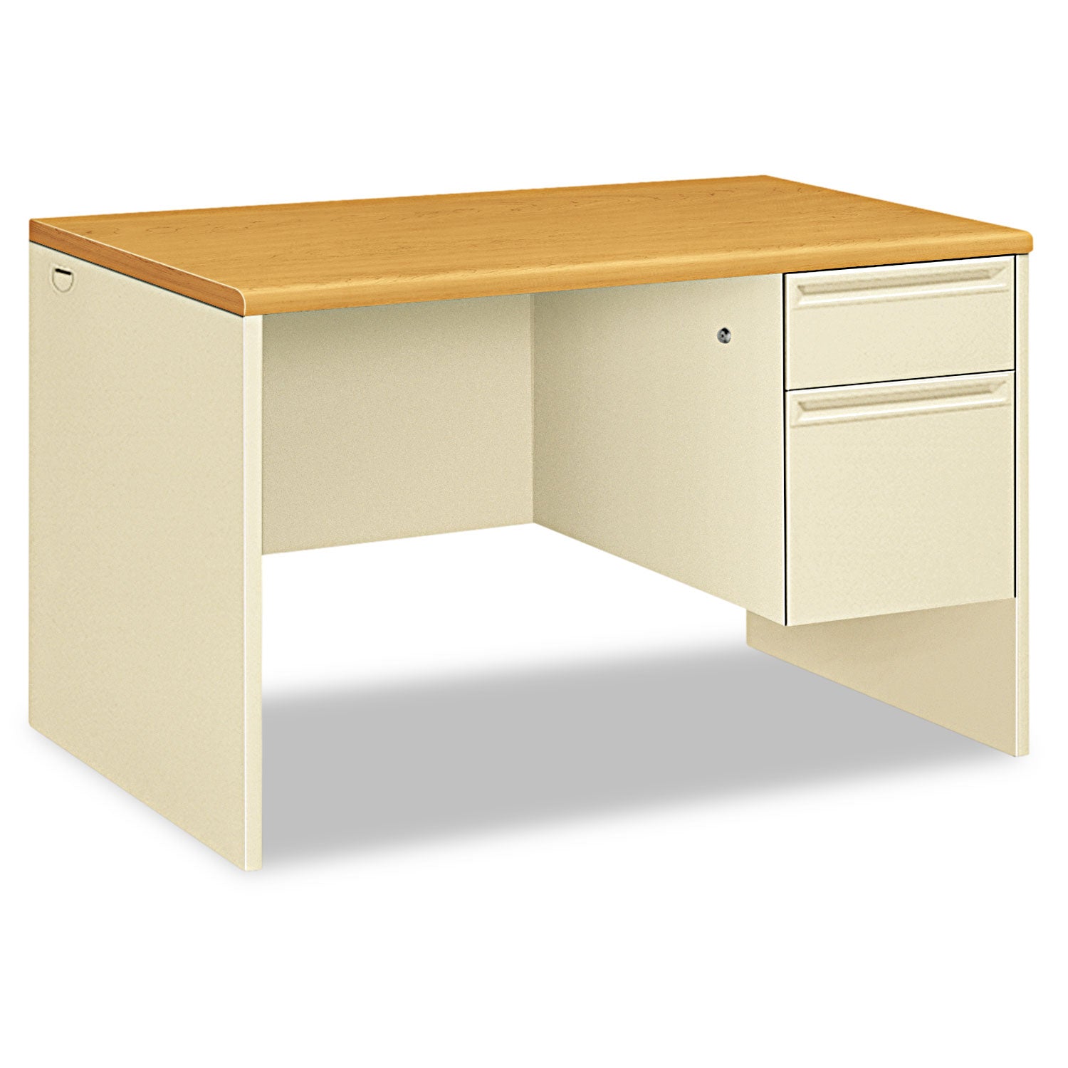 Right Pedestal Desk | HON 38000, 48"x30"