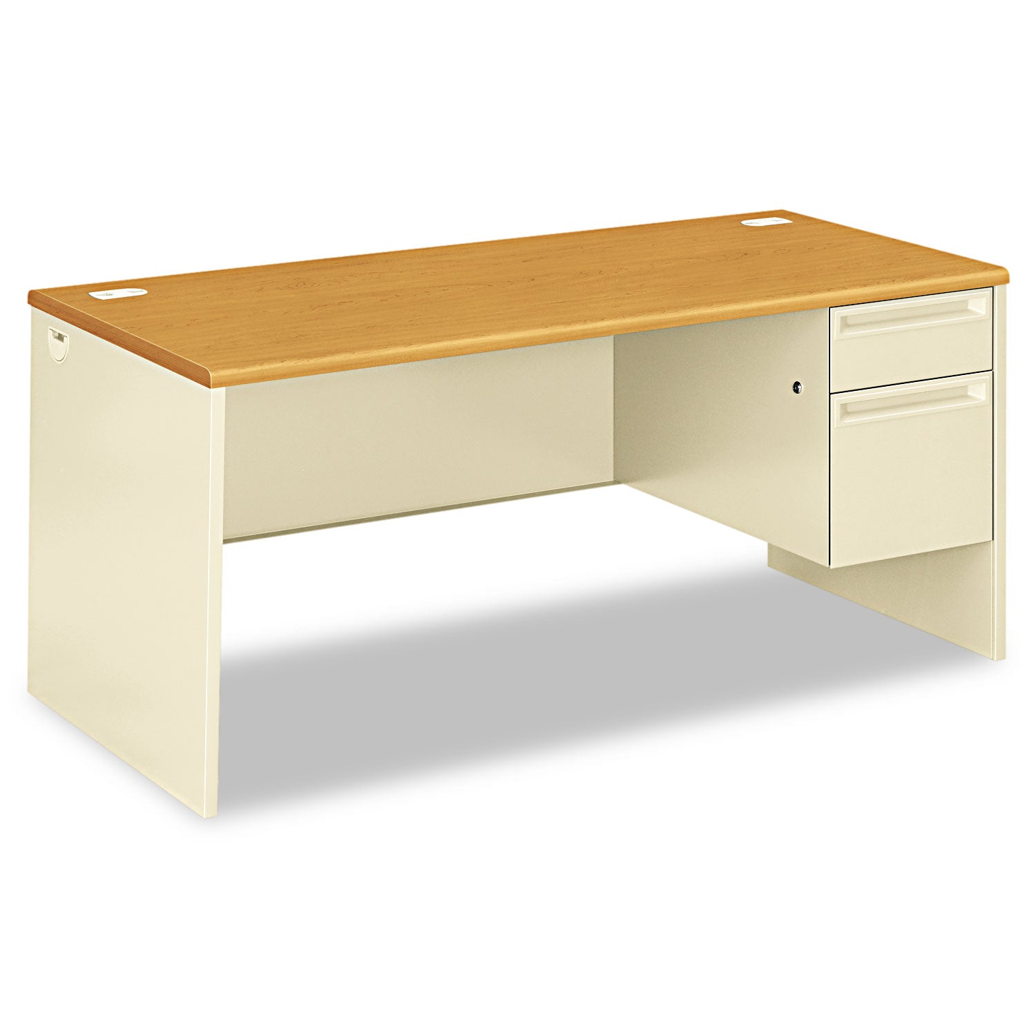 Right Pedestal Desk | HON 38000, 66"x30"