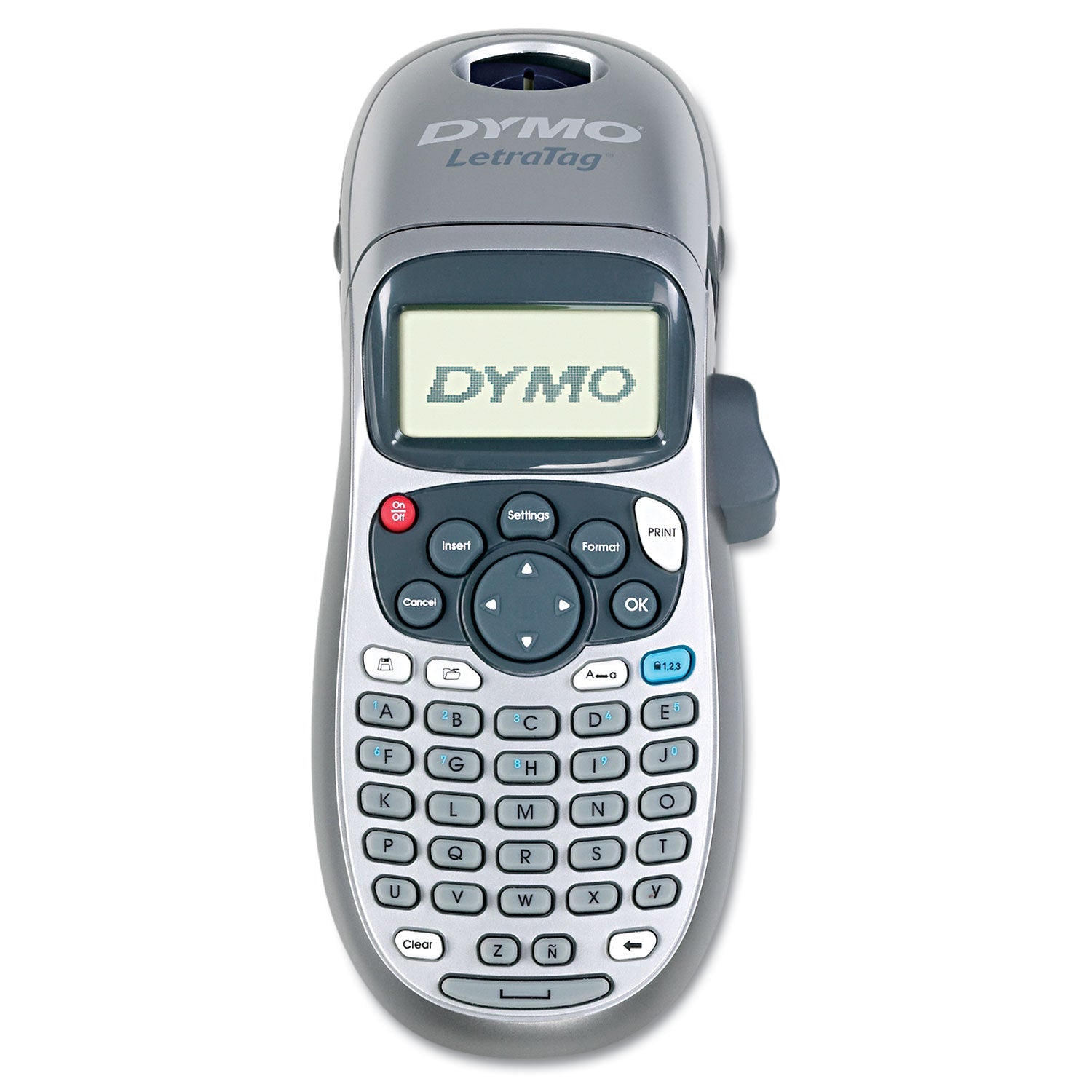 DYMO® Letratag 100h Label Maker, 2 Lines, 3.1 X 2.6 X 8.3
