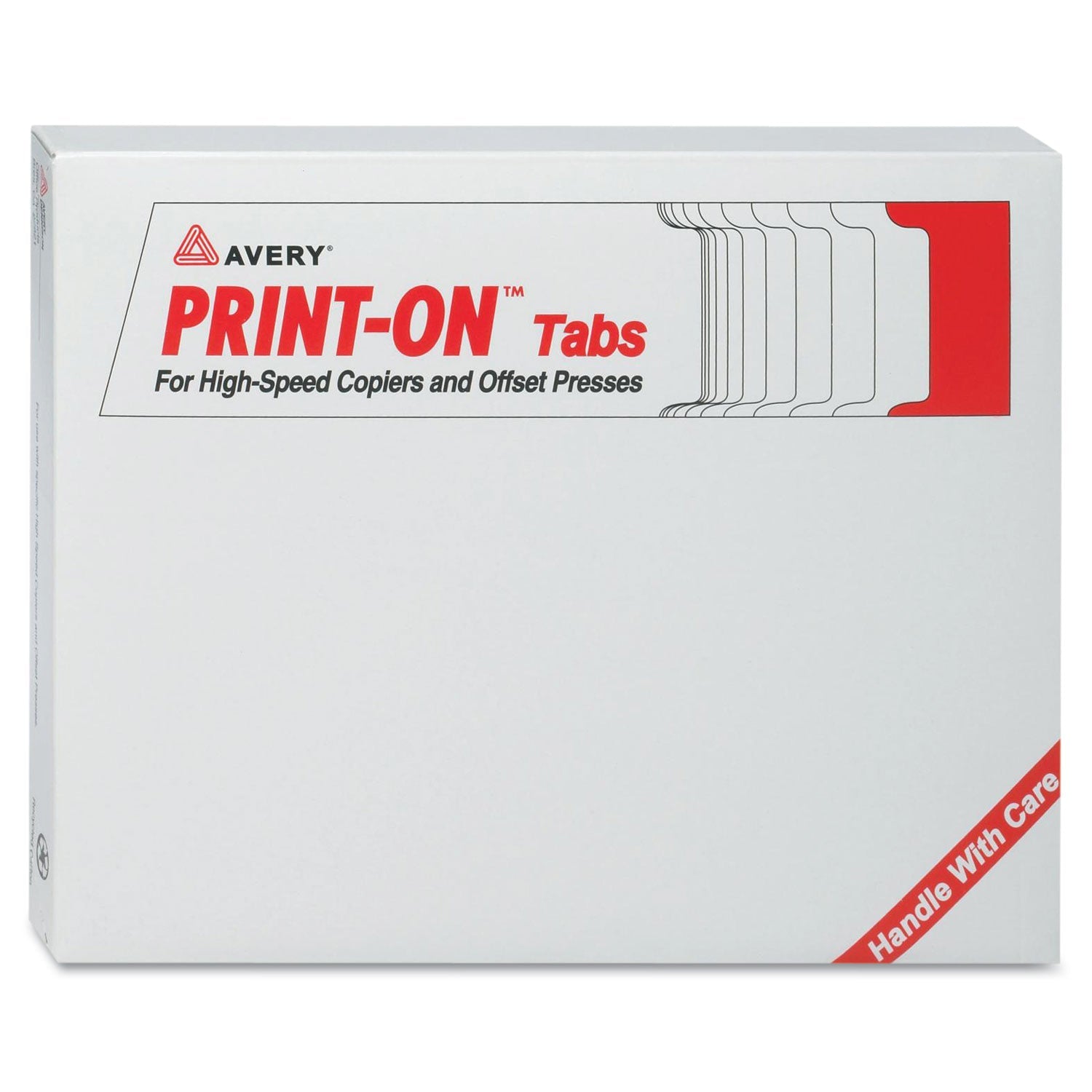 Avery® Customizable Print-On Dividers, 3-Hole Punched, For Xerox 5090 Copiers,  5-Tab, 11 x 8.5, White, 30 Sets