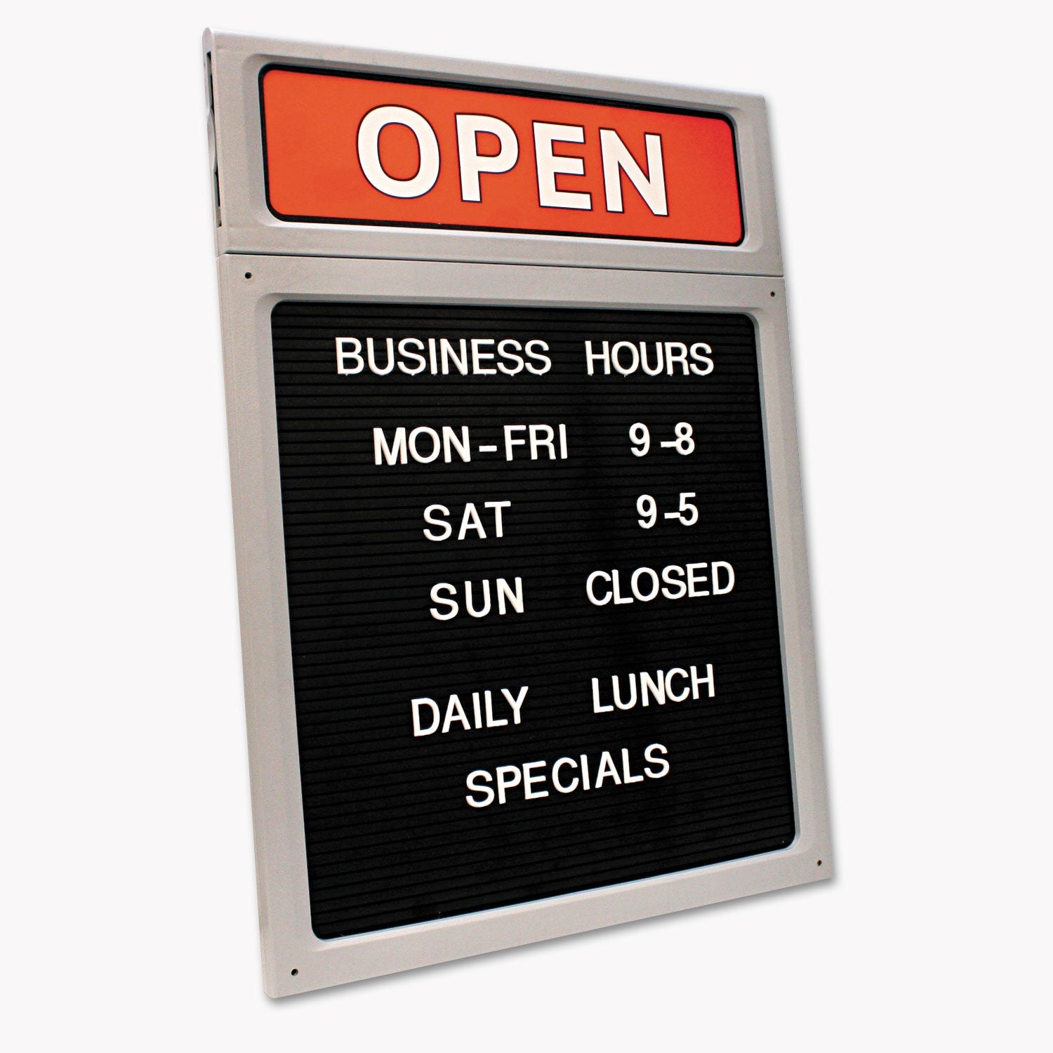 Message & Business Hours Sign | COSCO