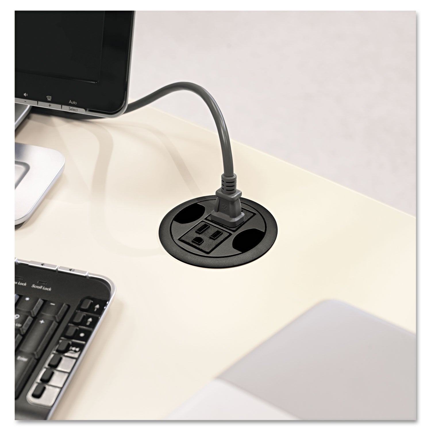 HON® AC Power Hub | 3" Diameter, Black