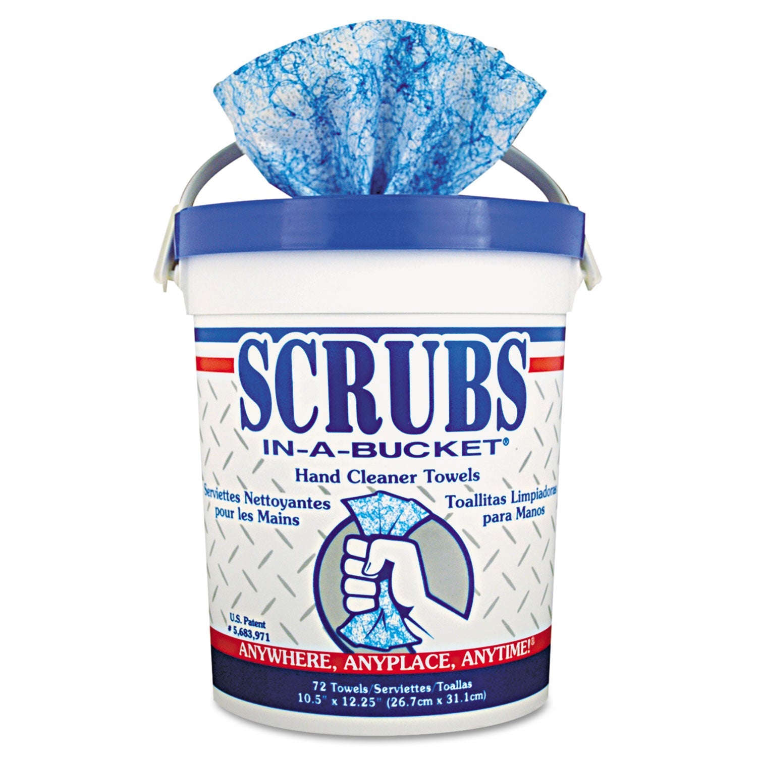 SCRUBS Hand Cleaner Towels | 72/Bucket
