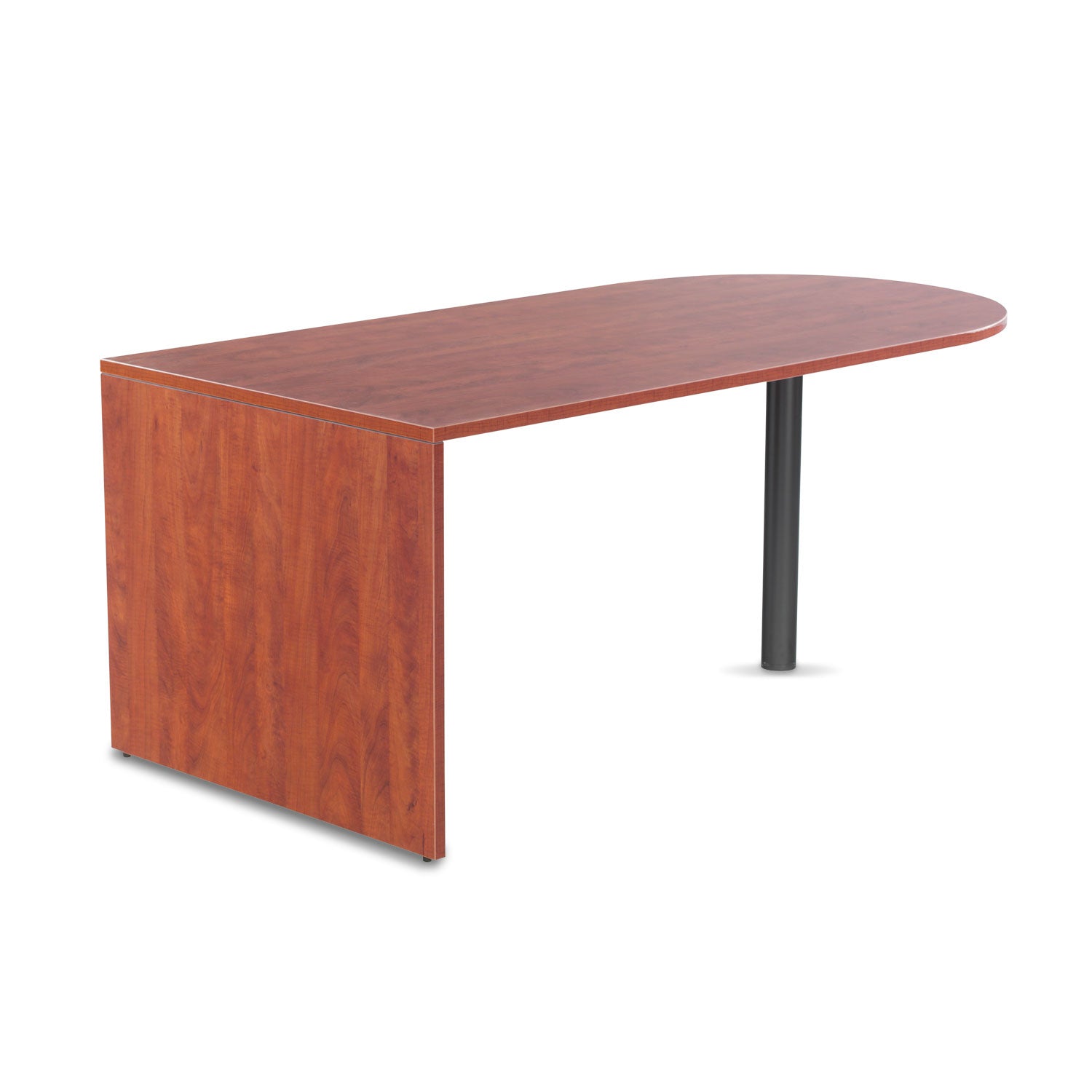 Alera® Alera Valencia Series D-Top Desk, 71" X 35.5" X 29.63", Medium Cherry