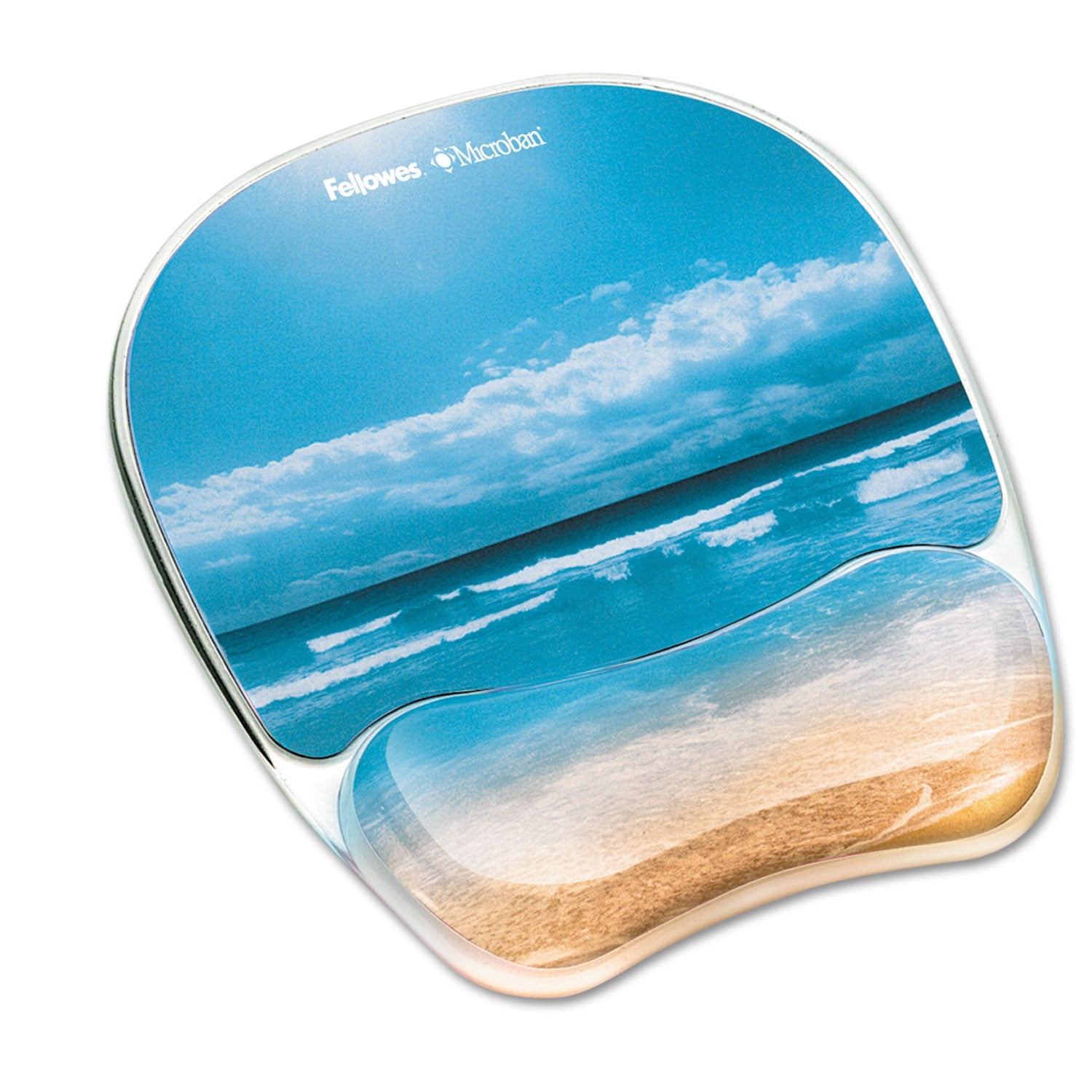 Fellowes Photo Gel Mouse Pad with Wrist Rest
