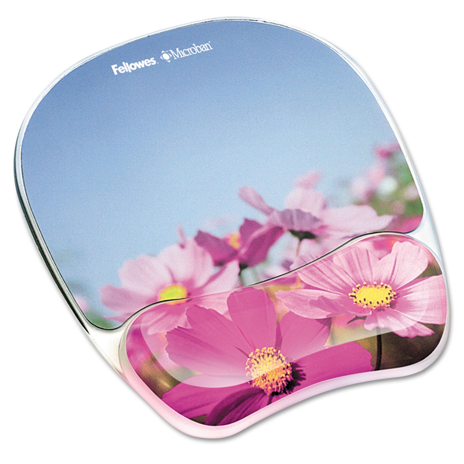 Fellowes Photo Gel Mouse Pad with Wrist Rest