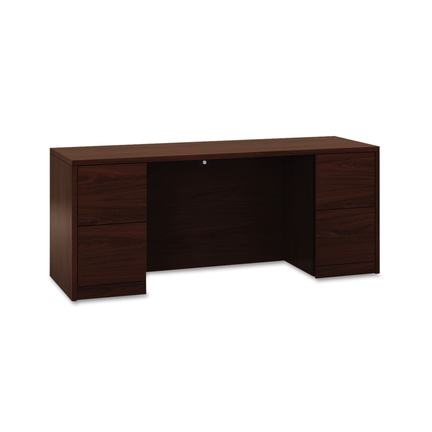 Kneespace Credenza | HON 10500, Mahogany