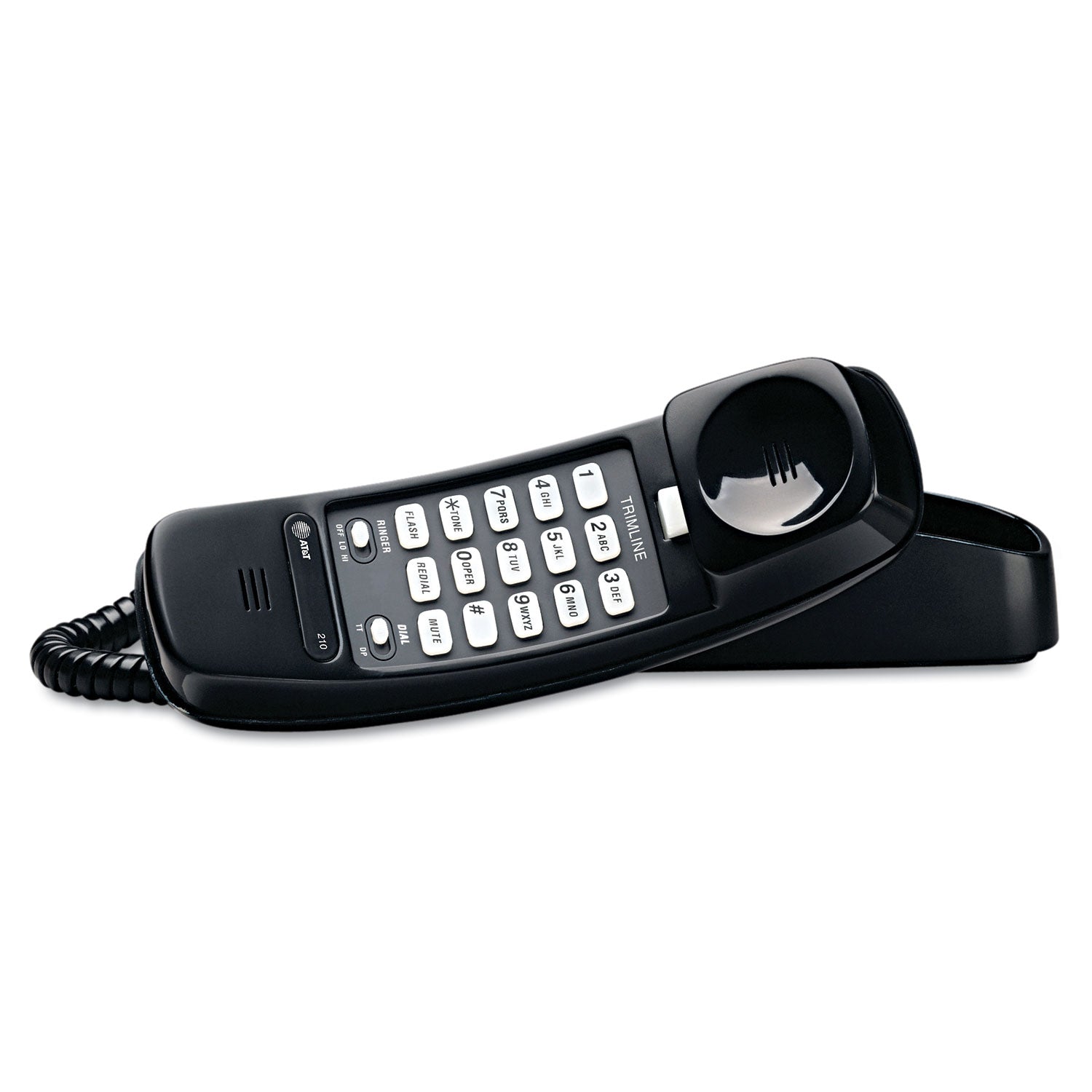 Trimline Telephone | Black | AT&T® 210