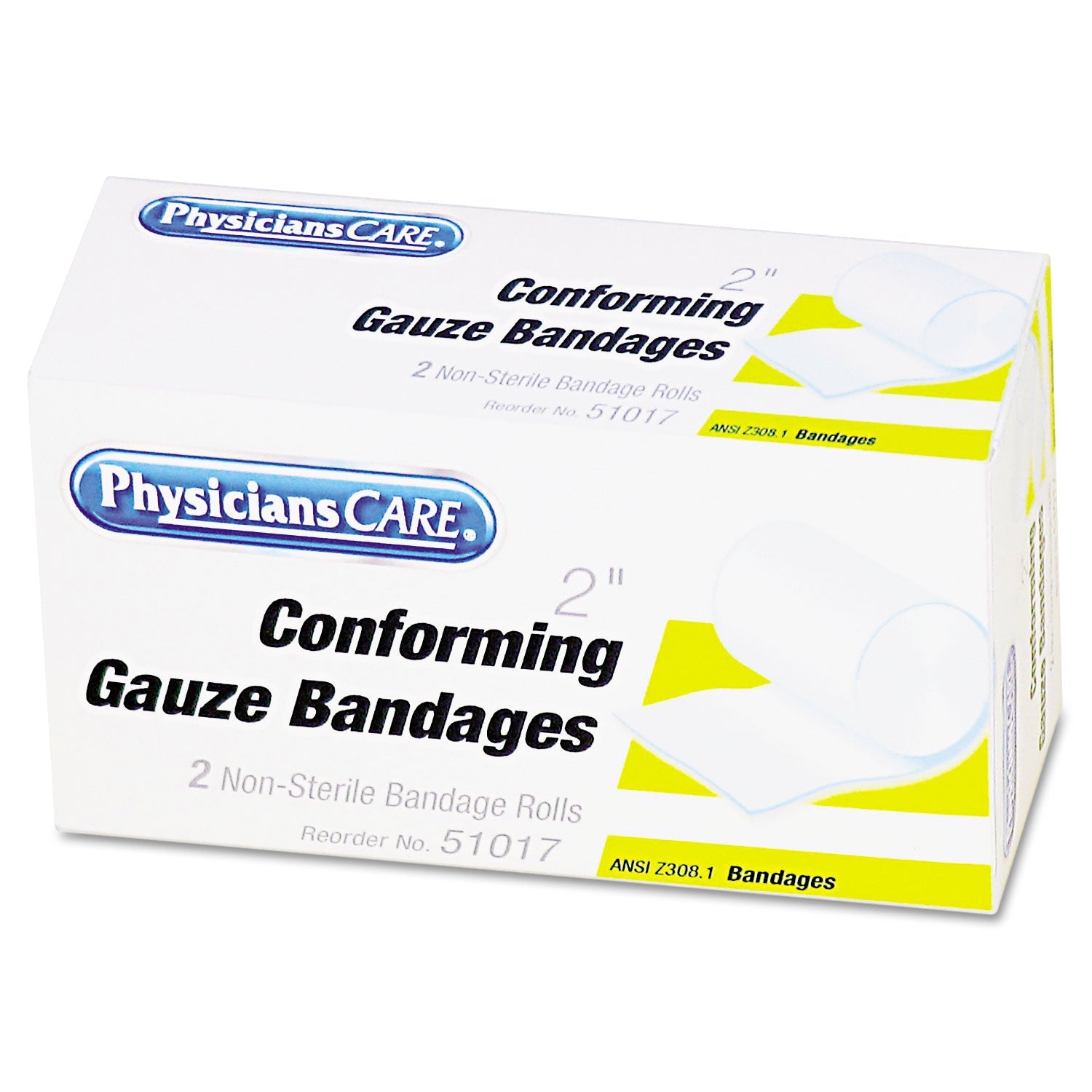 First Aid Conforming Gauze | Non-Sterile, 2" Wide