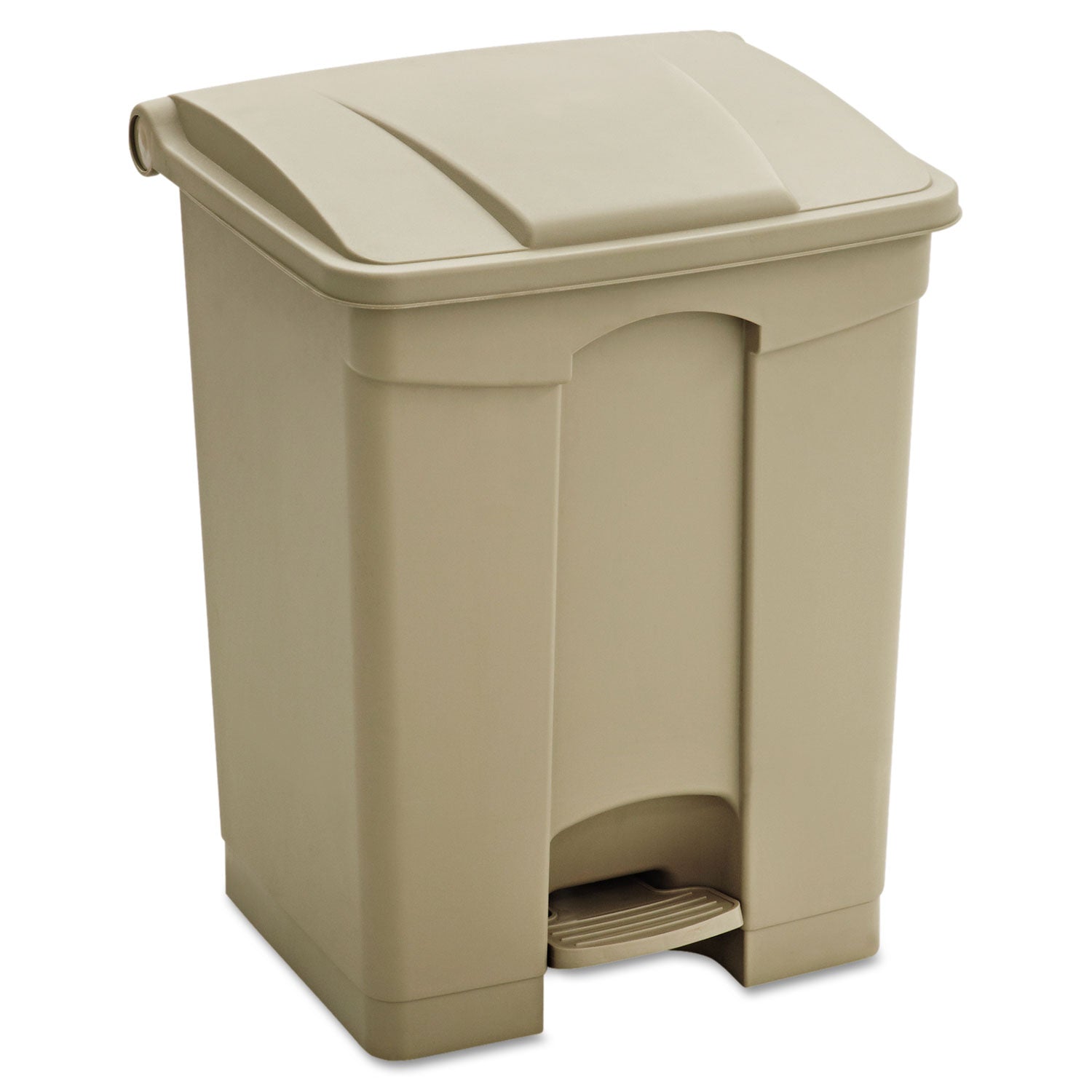 Large Capacity Plastic Step-On Receptacle | 17gal