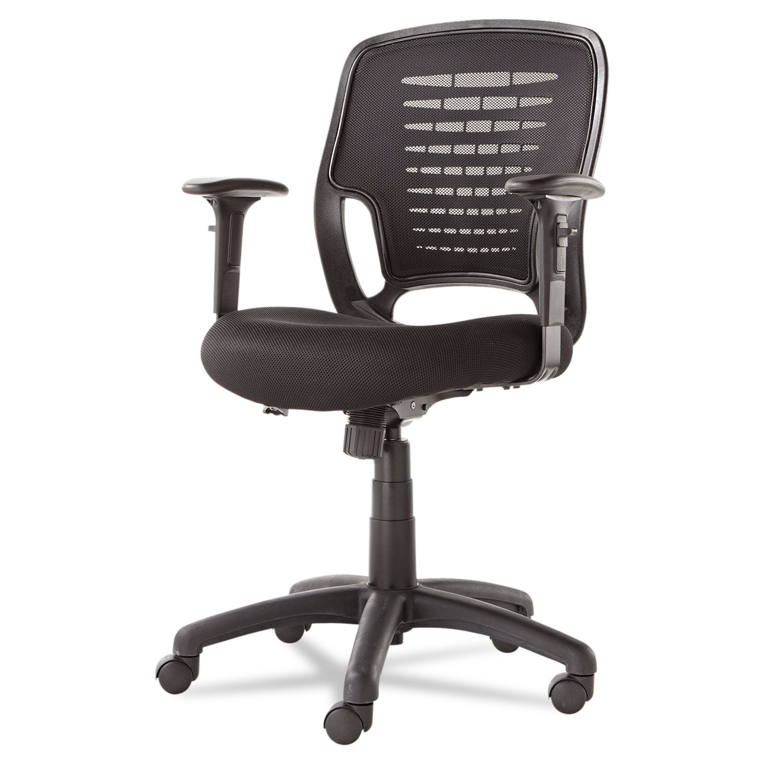 OIF Swivel/tilt Mesh Task Chair, Supports Up To 250 Lb, 17.71" To 21.65" Seat Height, Black - Bloom Skins