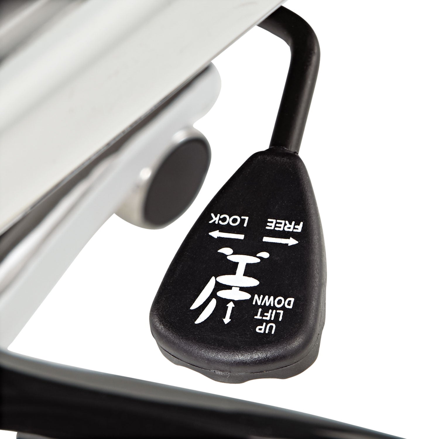 Alera® Alera Neratoli Mid-Back Slim Profile Chair, Faux Leather, Supports Up To 275 Lb, Black Seat/back, Chrome Base