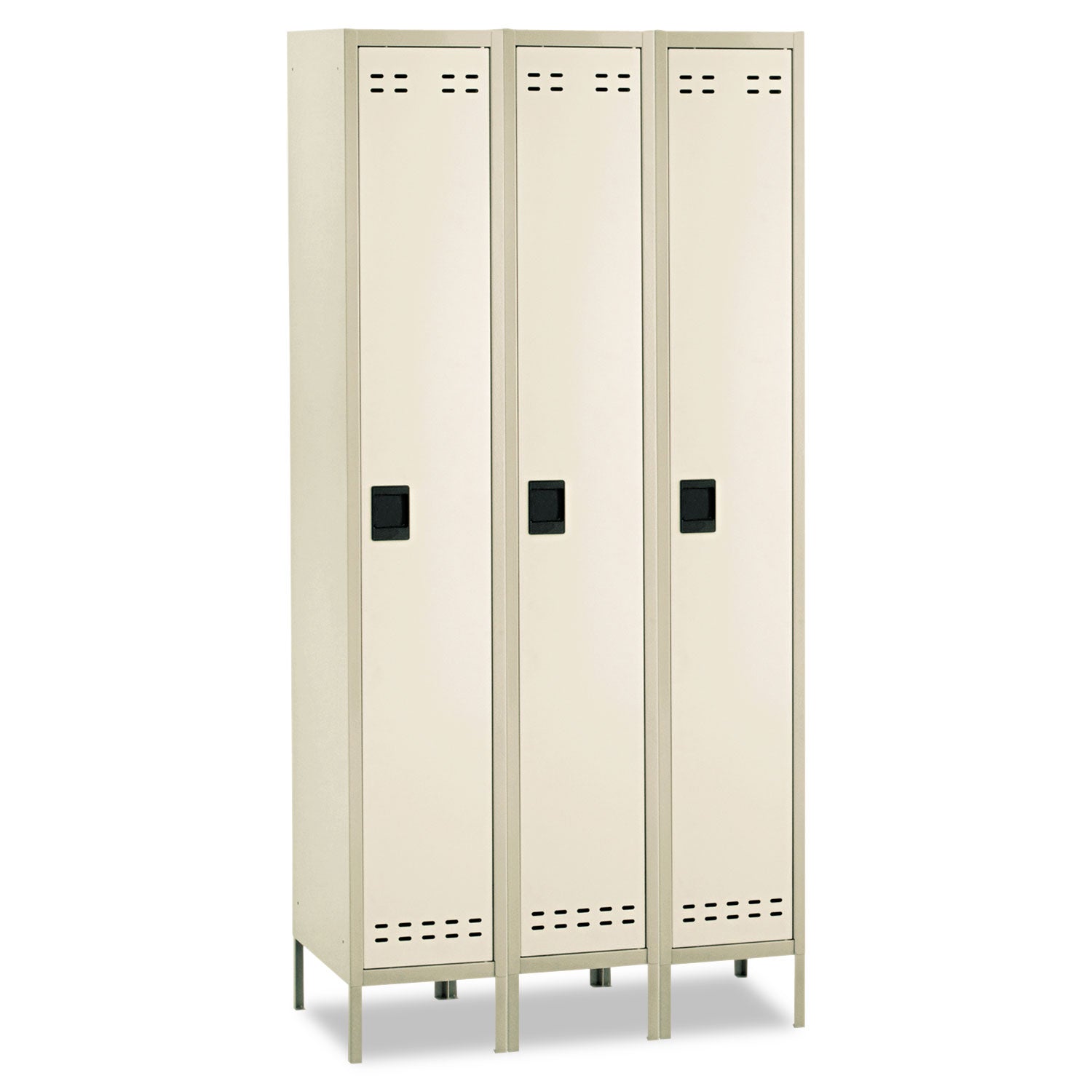 Single-Tier Three-Column Locker | Safco | Tan