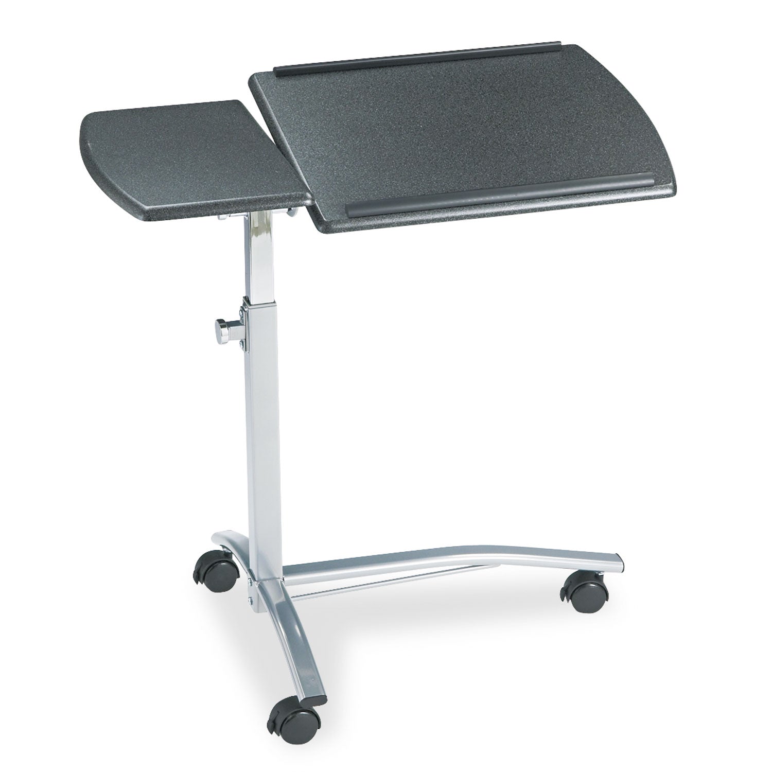 Safco® Laptop Computer Caddy, 29.5" X 20" X 27" To 38", Anthracite