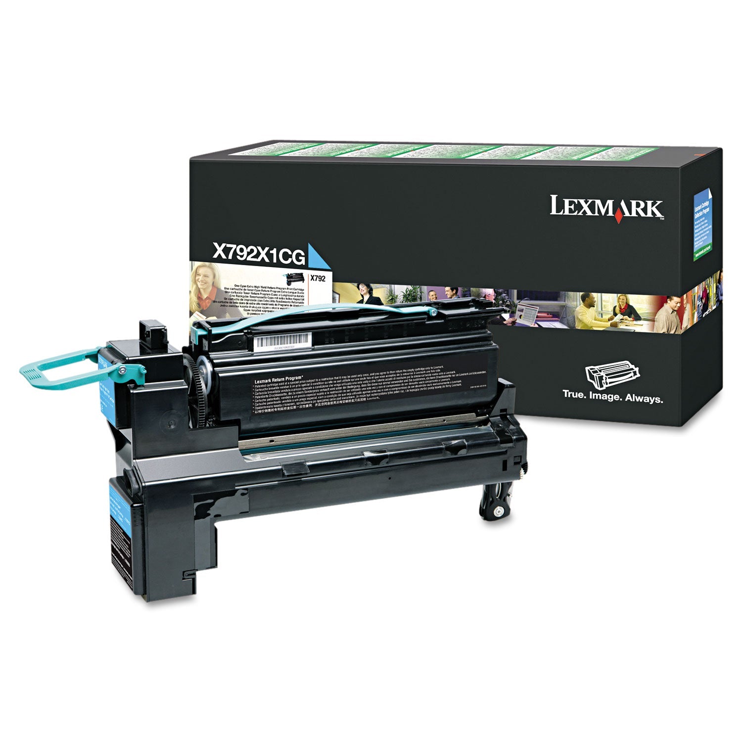 Lexmark X792x1cg Toner | Return Program, Cyan