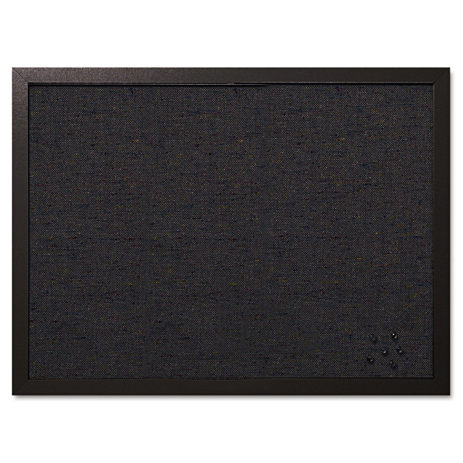 Designer Fabric Bulletin Board | 24" x 18" | Black
