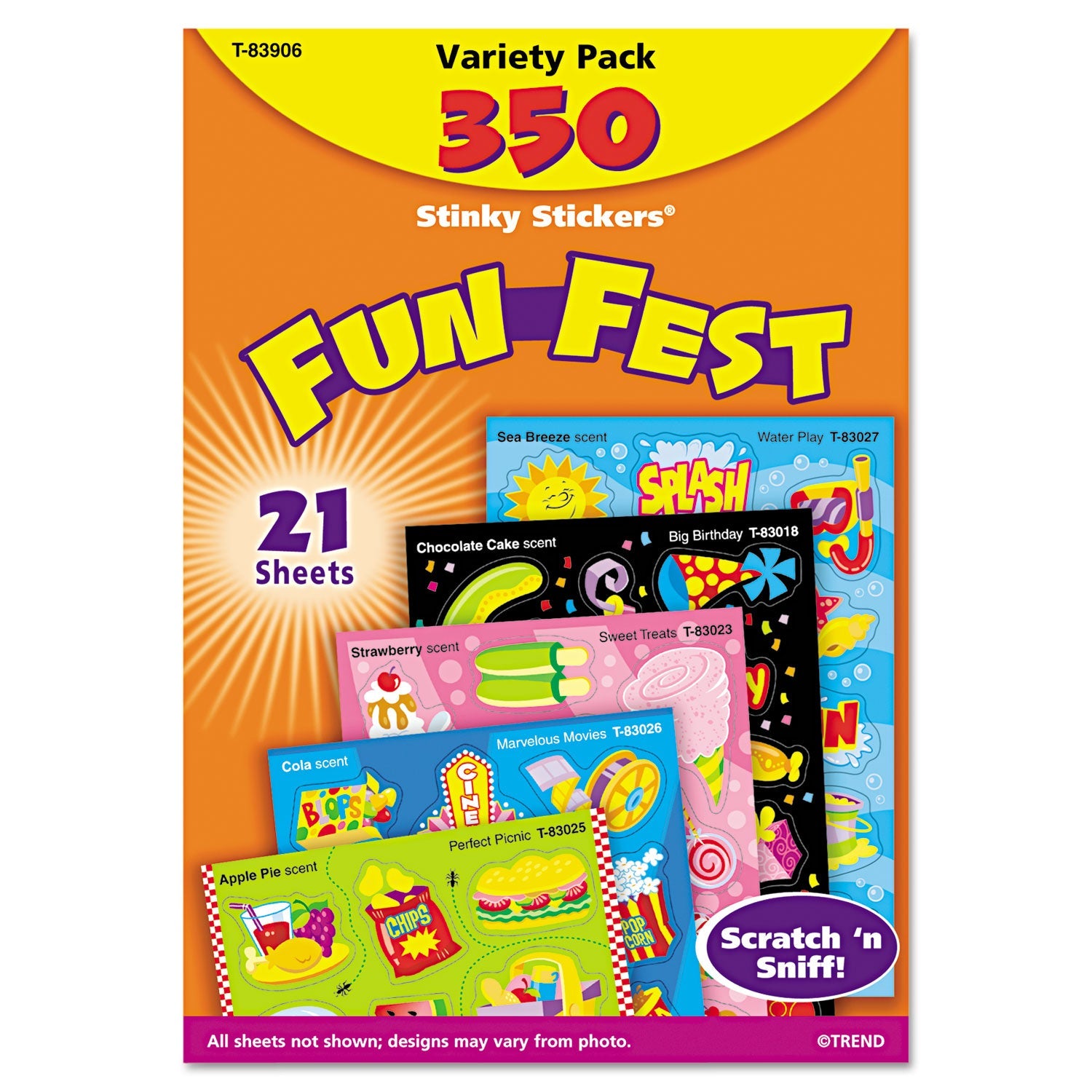 Stinky Stickers Variety Pack | TREND® 350/Pack