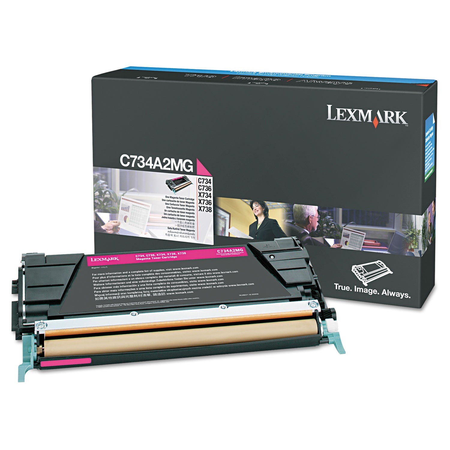 Lexmark C734a2mg Toner | 6k Yield, Magenta