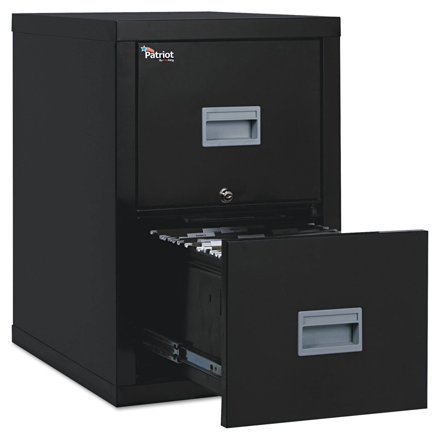 Patriot Insulated Fire File | 2-Drawer Black