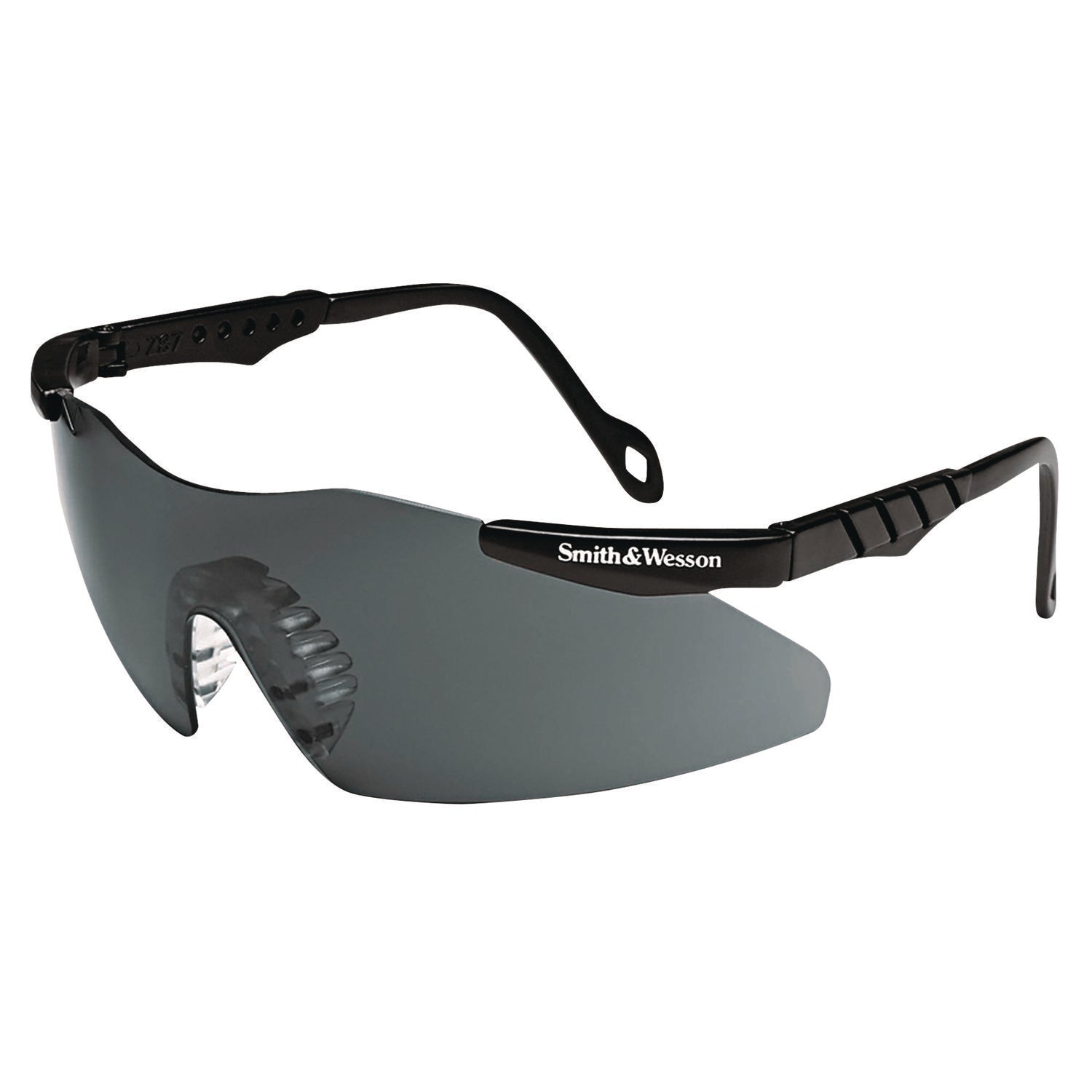 Smith & Wesson® Magnum 3G Safety Eyewear, Black Frame, Smoke Lens - Bloom Skins