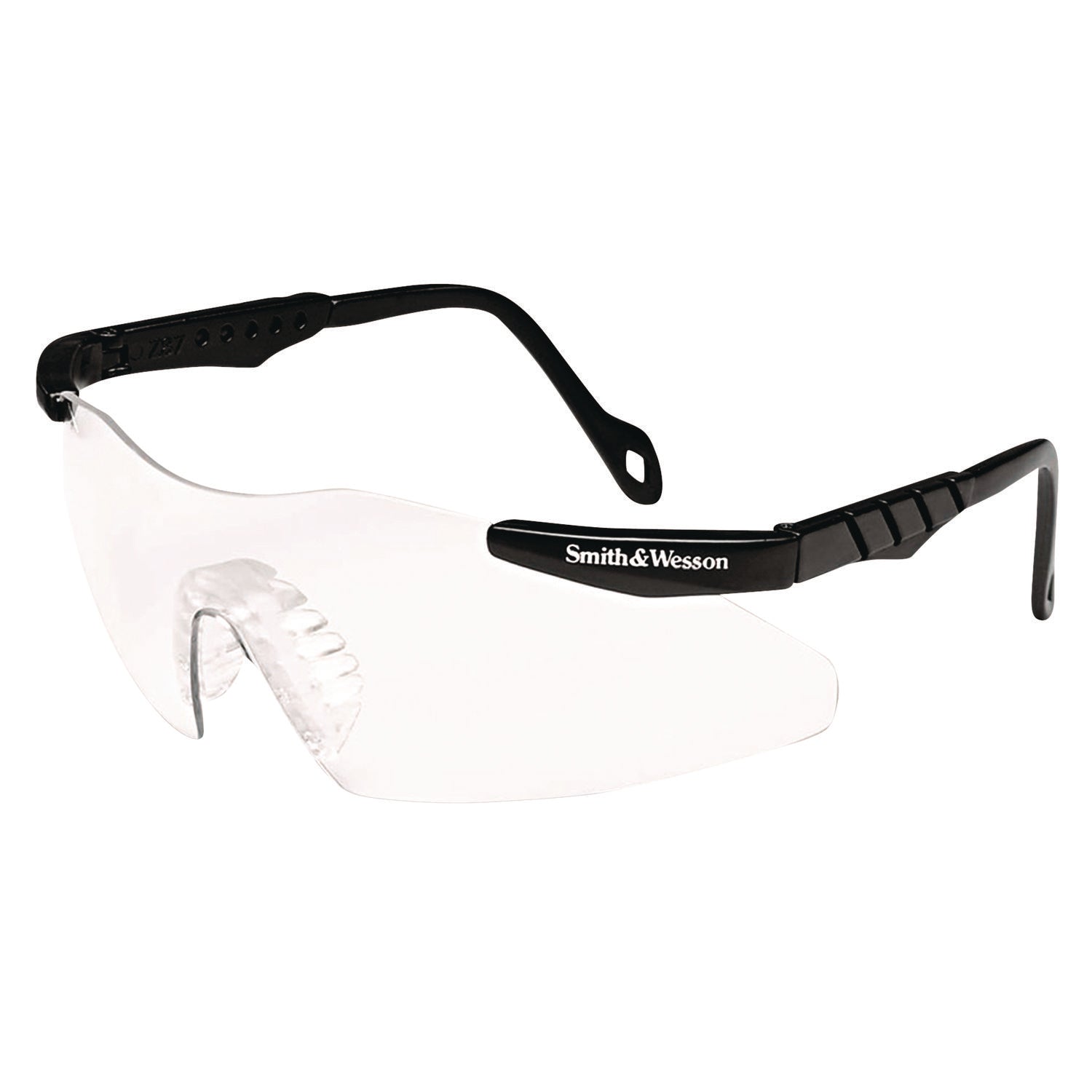 Smith & Wesson® Magnum 3G Safety Eyewear, Black Frame, Clear Lens - Bloom Skins