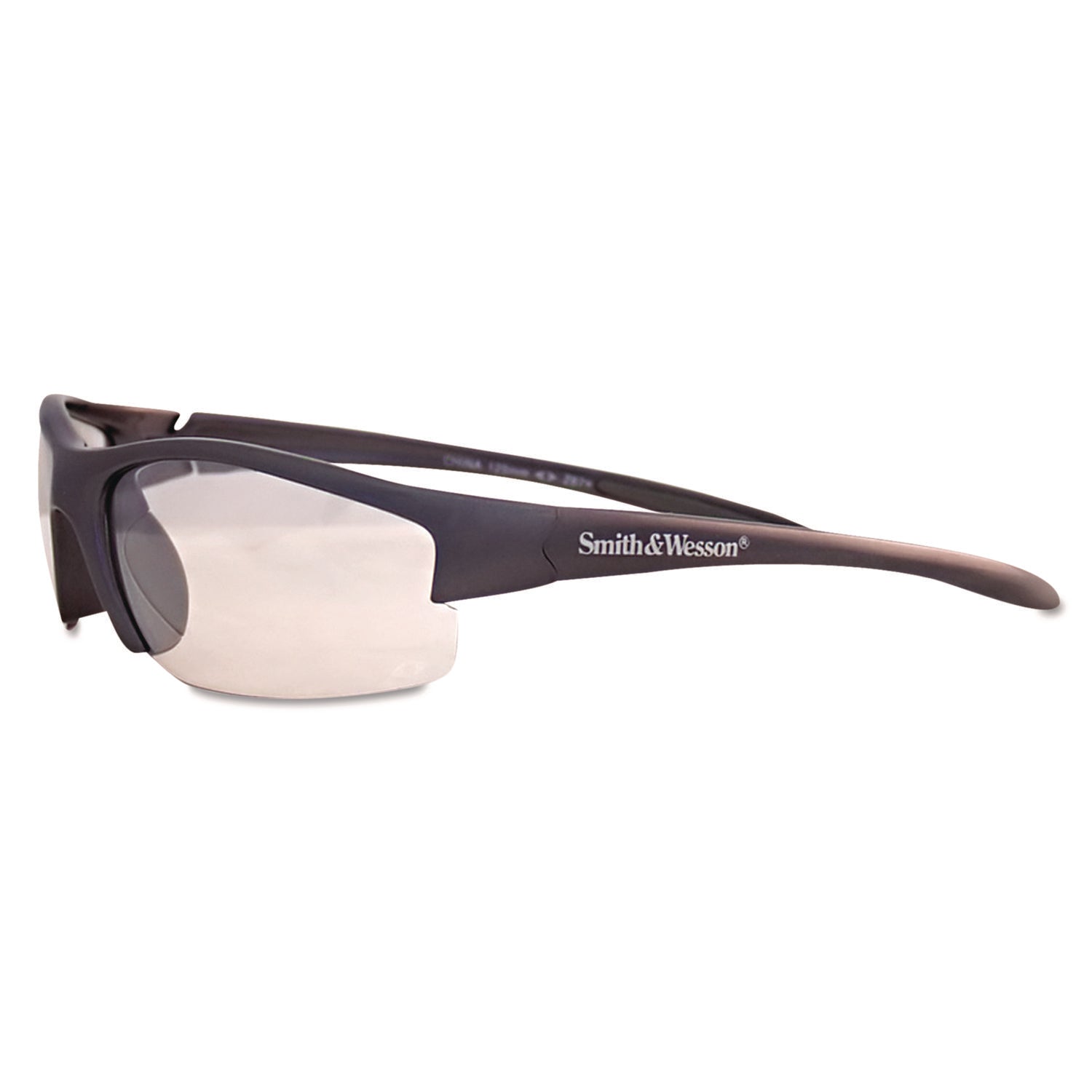 Smith & Wesson® Equalizer Safety Glasses, Gunmetal Frame, Clear Lens - Bloom Skins