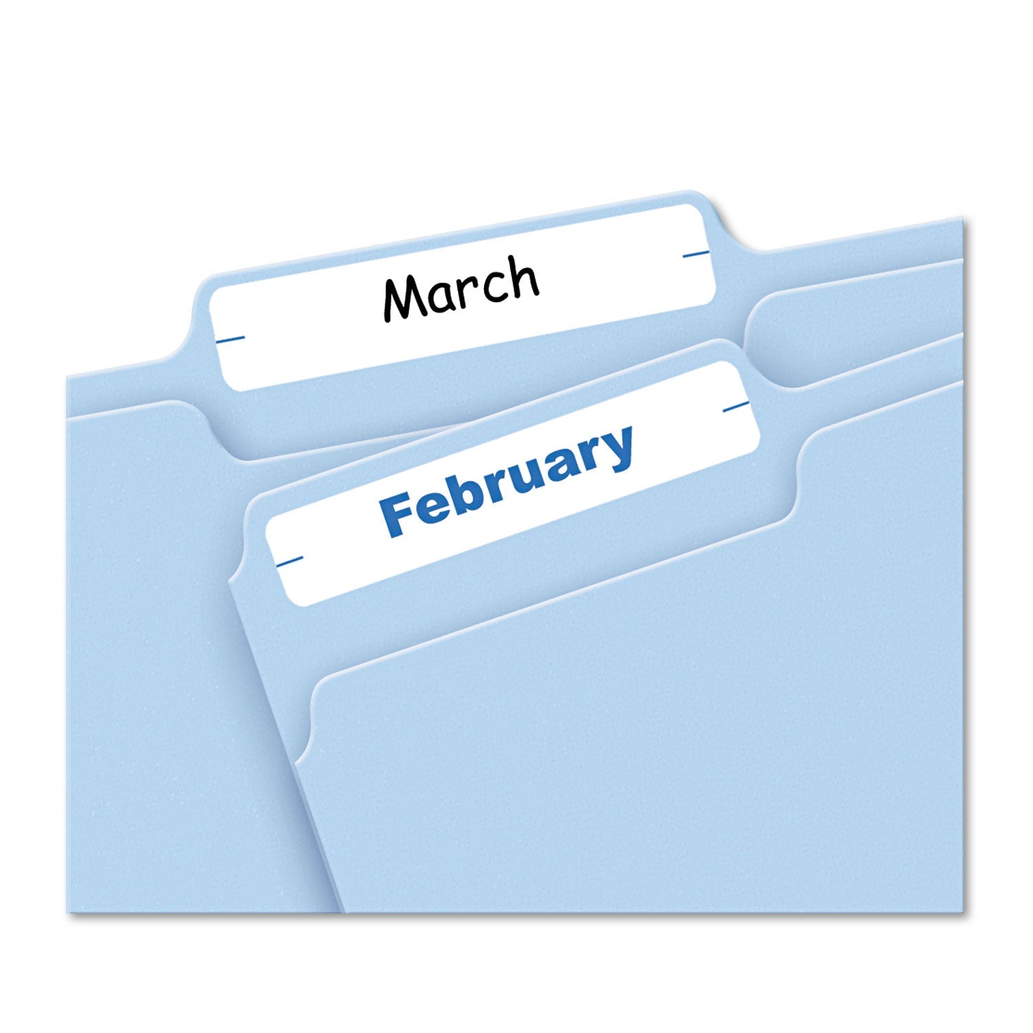 Avery® Printable 4" X 6" - Permanent File Folder Labels, 0.69 X 3.44, White, 7/sheet, 36 Sheets/pack, (5202)