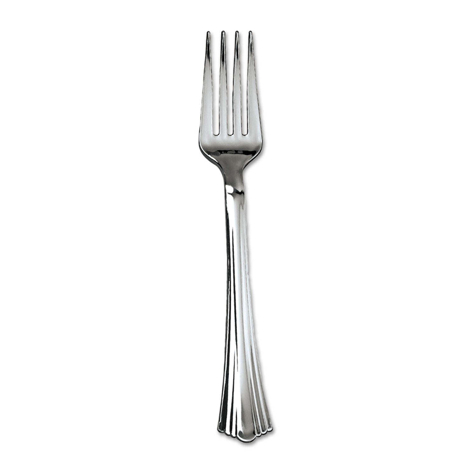 Heavyweight Plastic Forks | Silver | 600-Carton