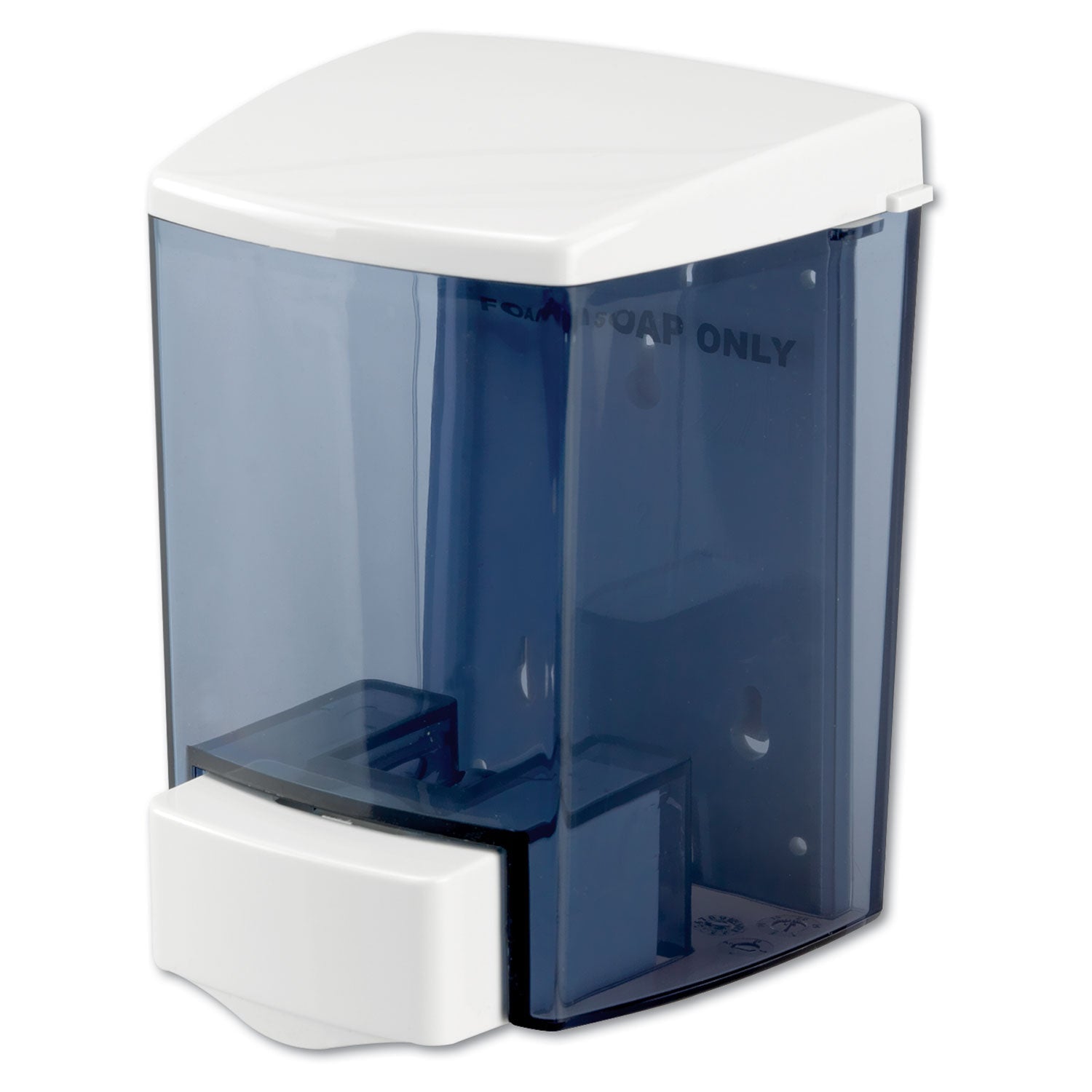 Impact® Encore Foam-Eeze Bulk Foam Soap Dispenser, See Thru, 900 Ml, 4.5 X 4 X 6.25, White