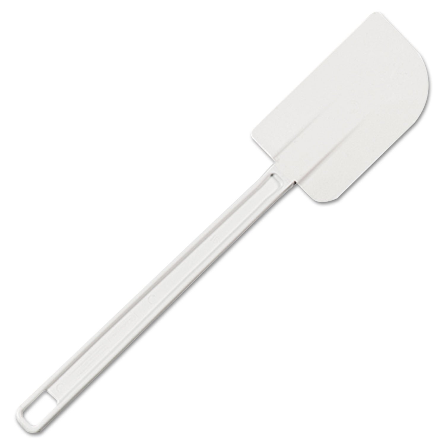 Cook's Scraper | 13.5" White Plastic