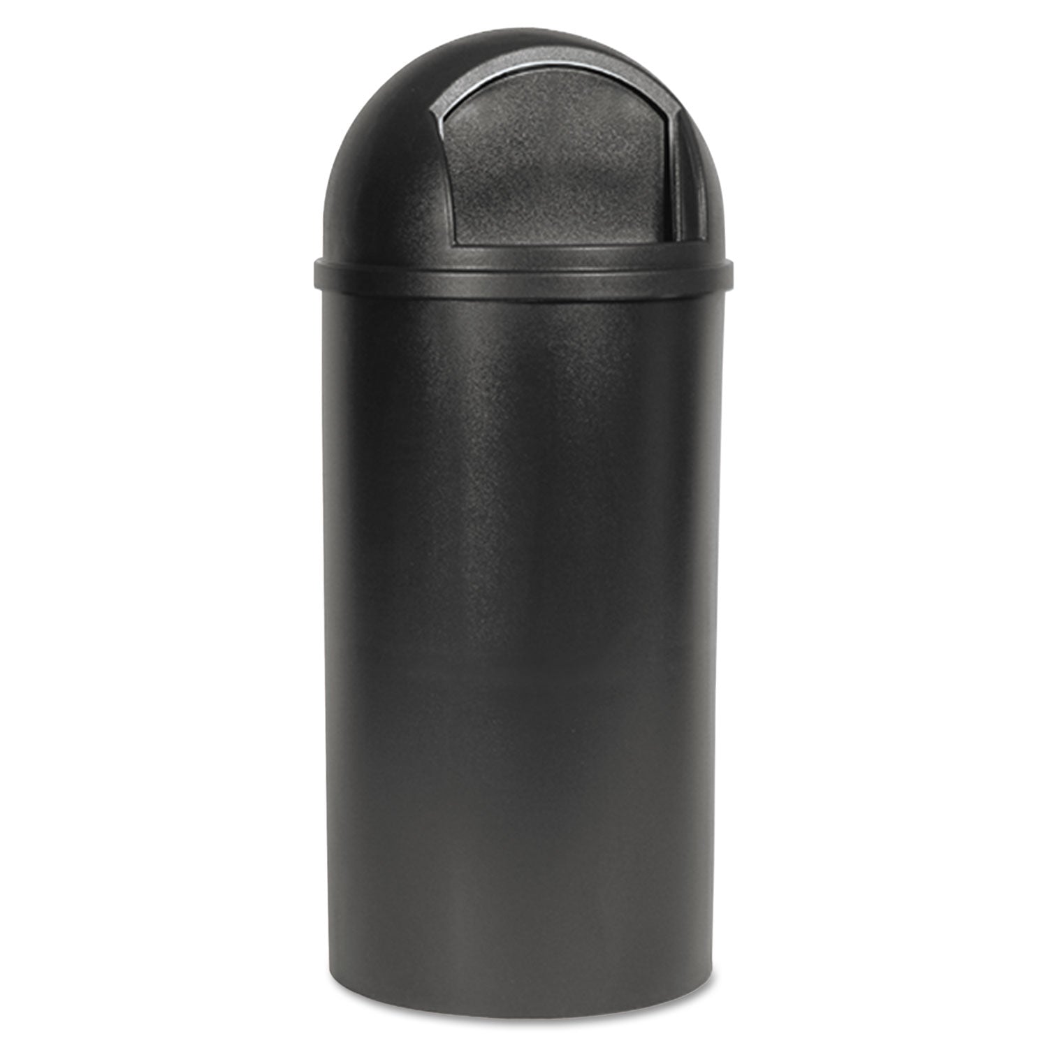 Rubbermaid® Commercial Marshal Classic Container, 15 gal, Plastic, Brown