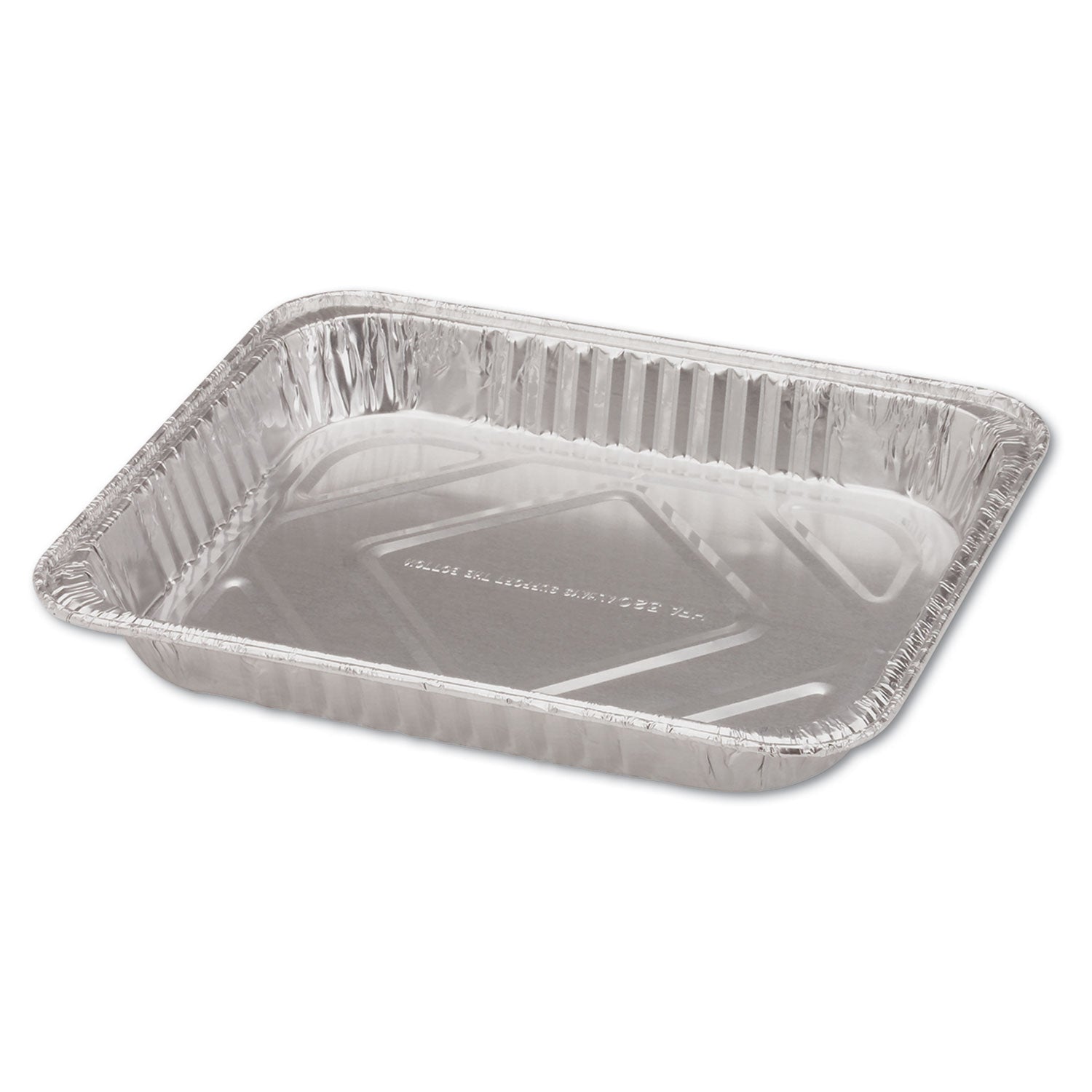 HFA® Aluminum Steam Table Pans, Half-Size Shallow, 1.69" Deep, 10.38 x 12.75, 100/Carton