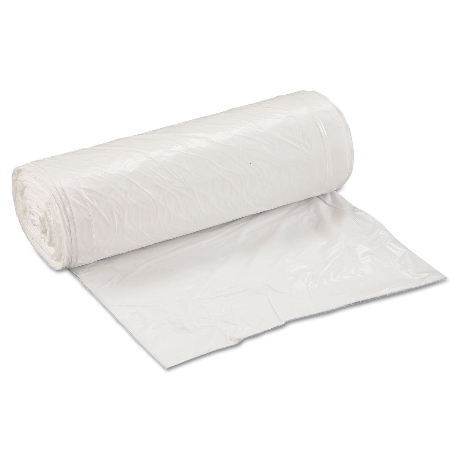 Low-Density Commercial Can Liners | 30 gal, Wht