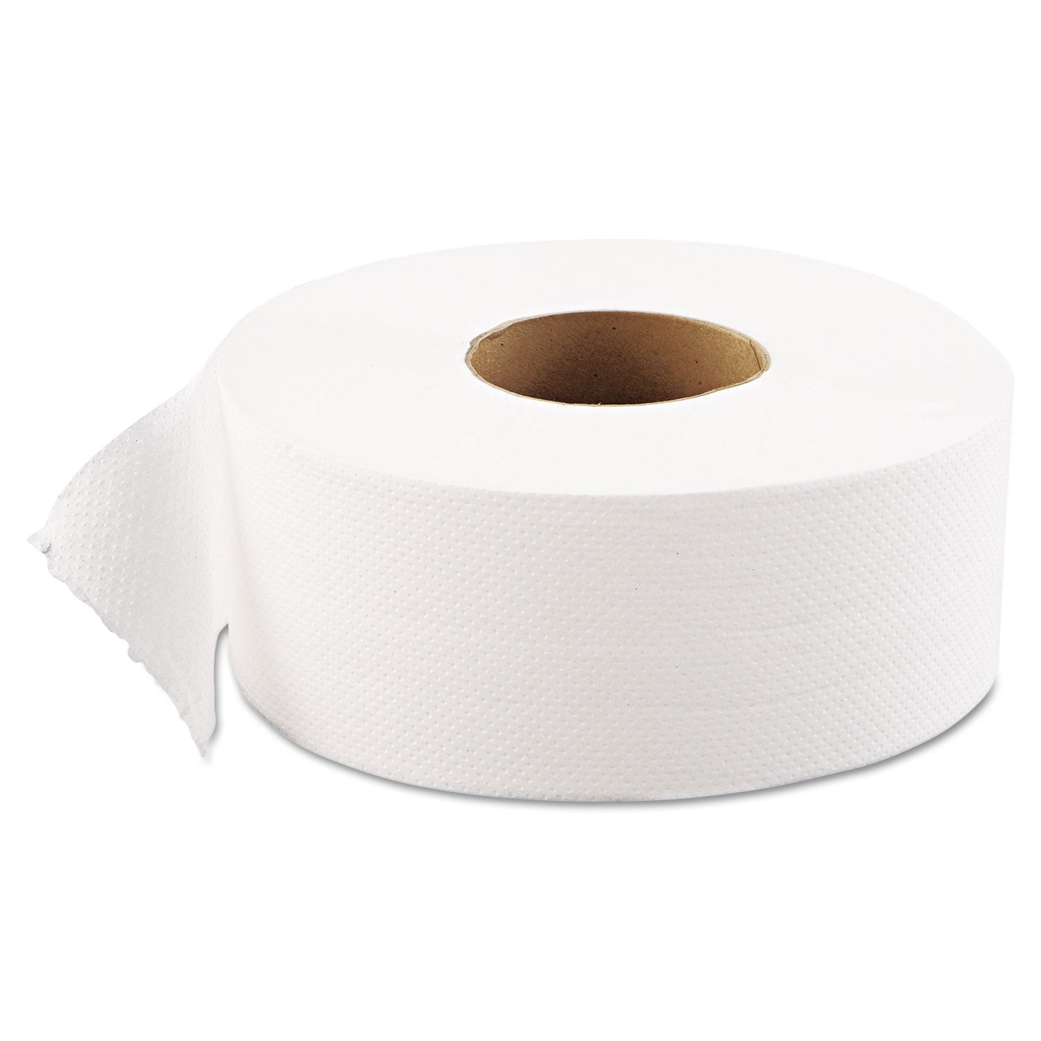 JRT Jumbo Bath Tissue | 1-Ply, White, 12-Rolls