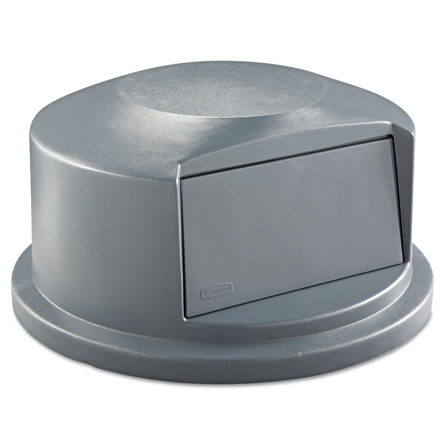 Round BRUTE Dome Top Receptacle | 44 gal, Gray