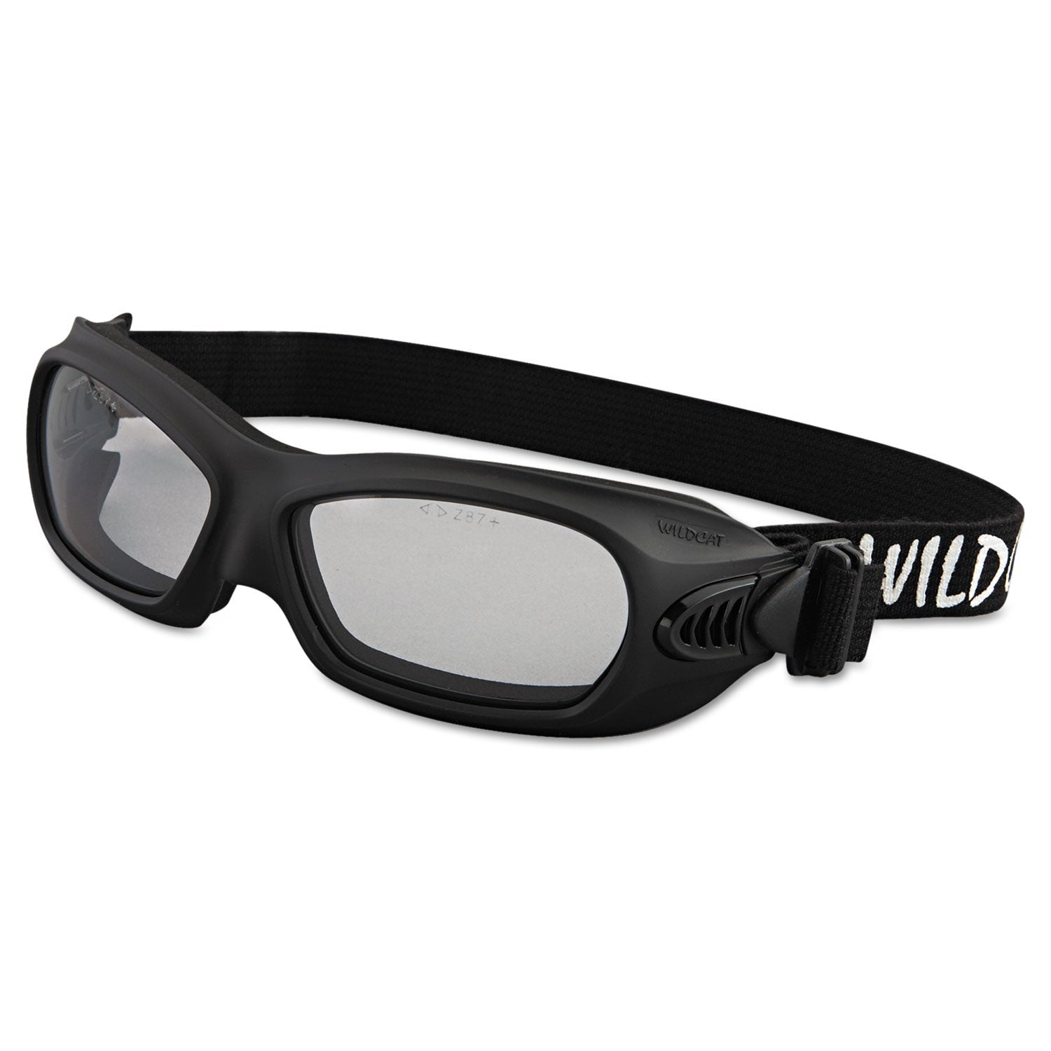 KleenGuard™ V80 WildCat Safety Goggles, Black Frame, Clear Lens - Bloom Skins